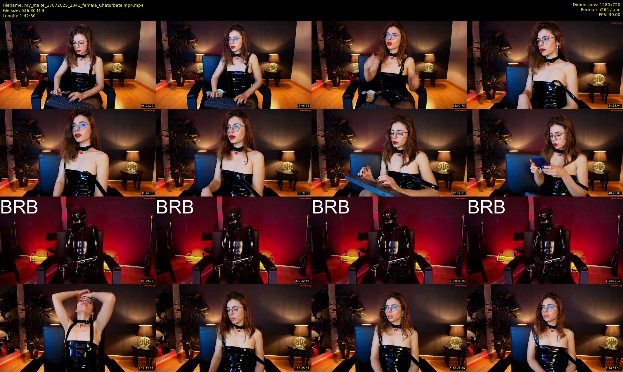 my_maite — 103 minute Chaturbate female cam show recording, 720p, Jul 17, 2025
