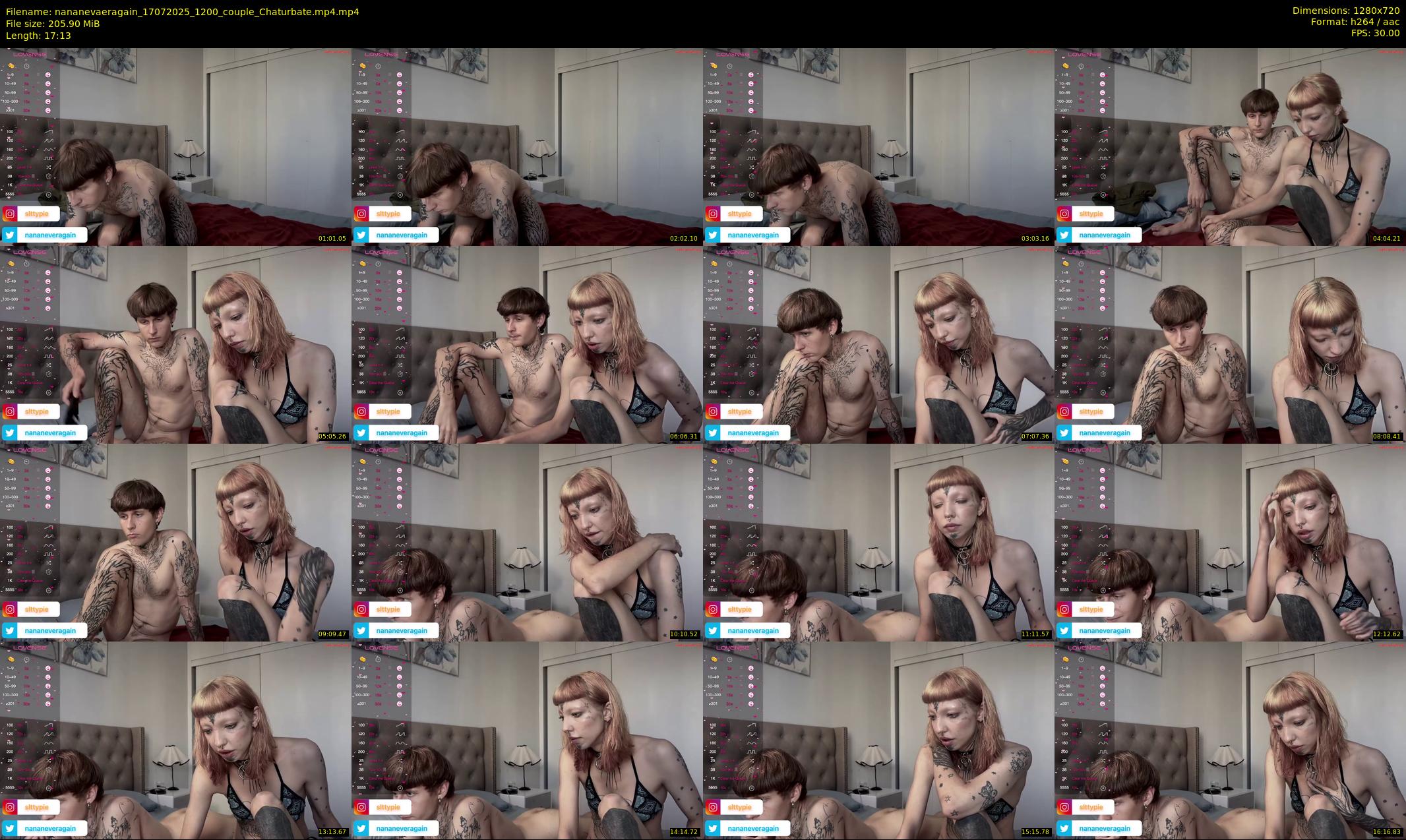 nananevaeragain — 18 minute Chaturbate female cam show recording, 720p, Jul 17, 2025