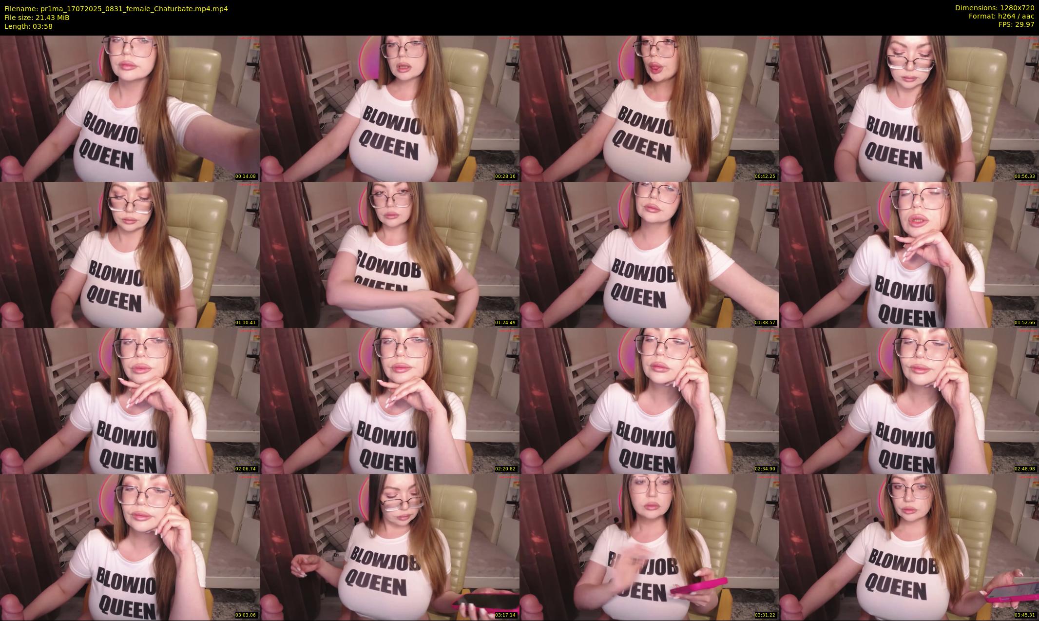 pr1ma — 4 minute Chaturbate female cam show recording, 720p, Jul 17, 2025