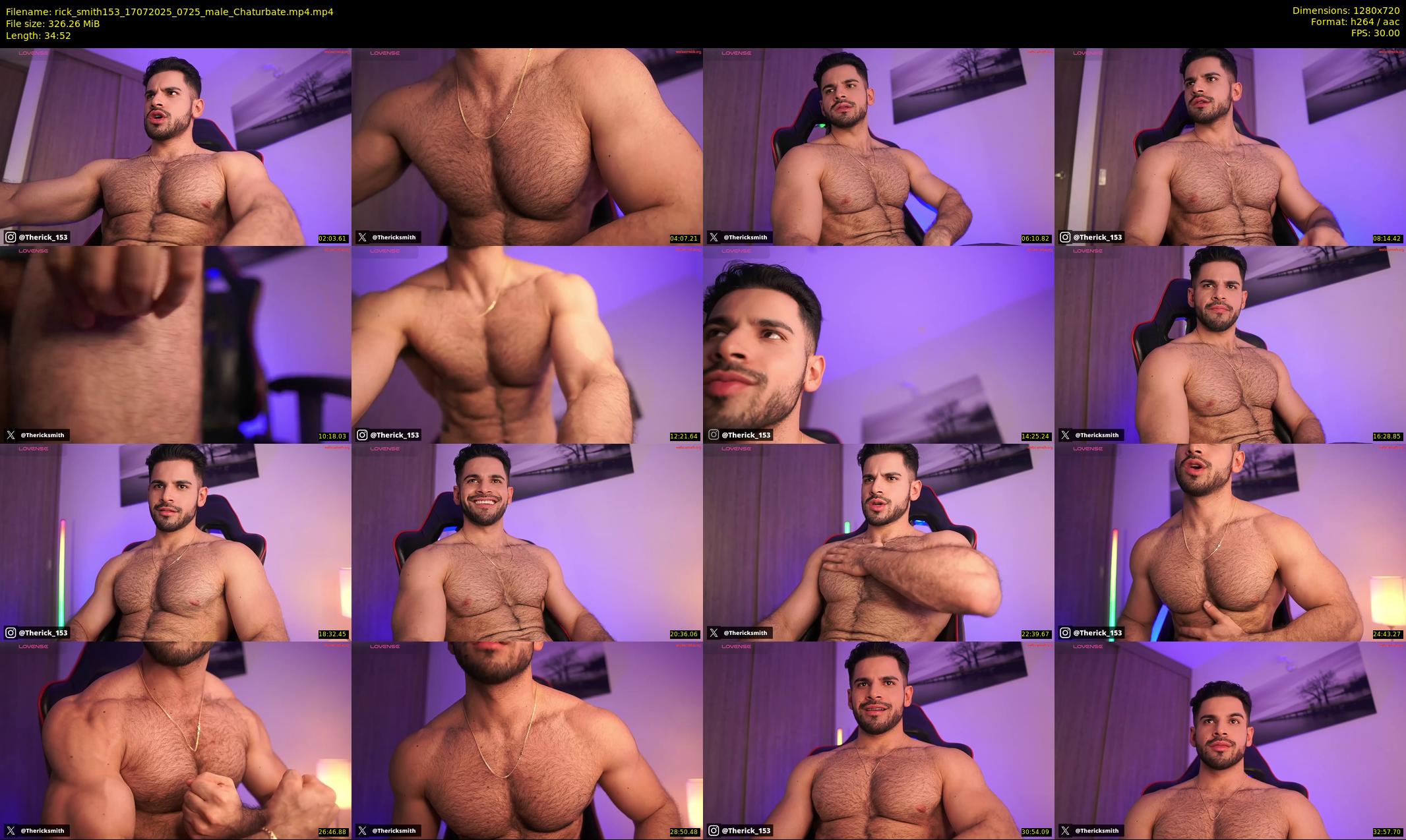 rick_smith153 — 35 minute Chaturbate male cam show recording, 720p, Jul 17, 2025