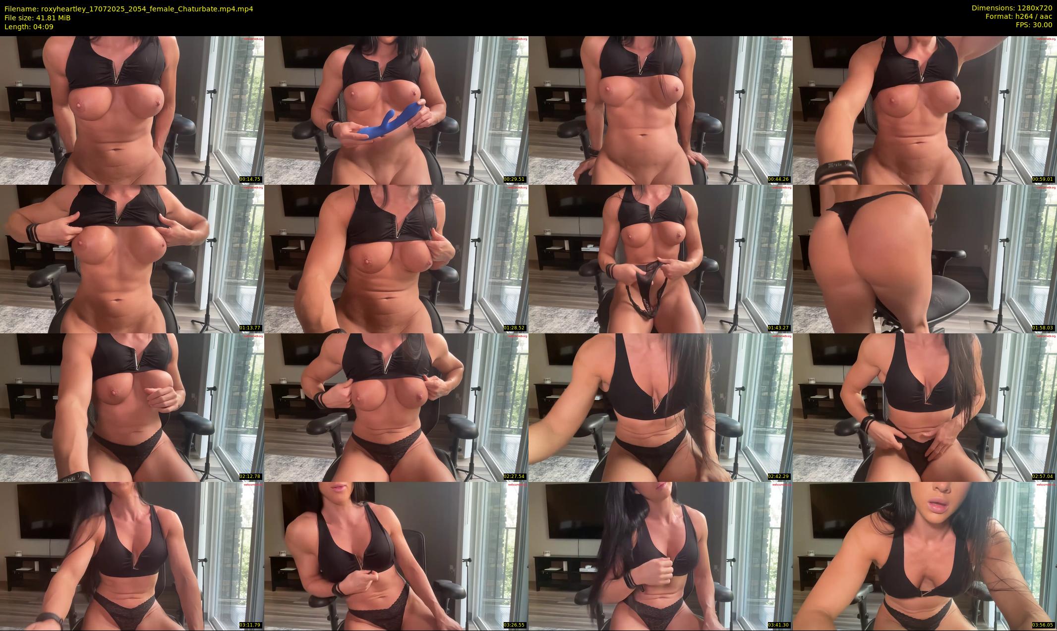 roxyheartley — 5 minute Chaturbate female cam show recording, 720p, Jul 17, 2025