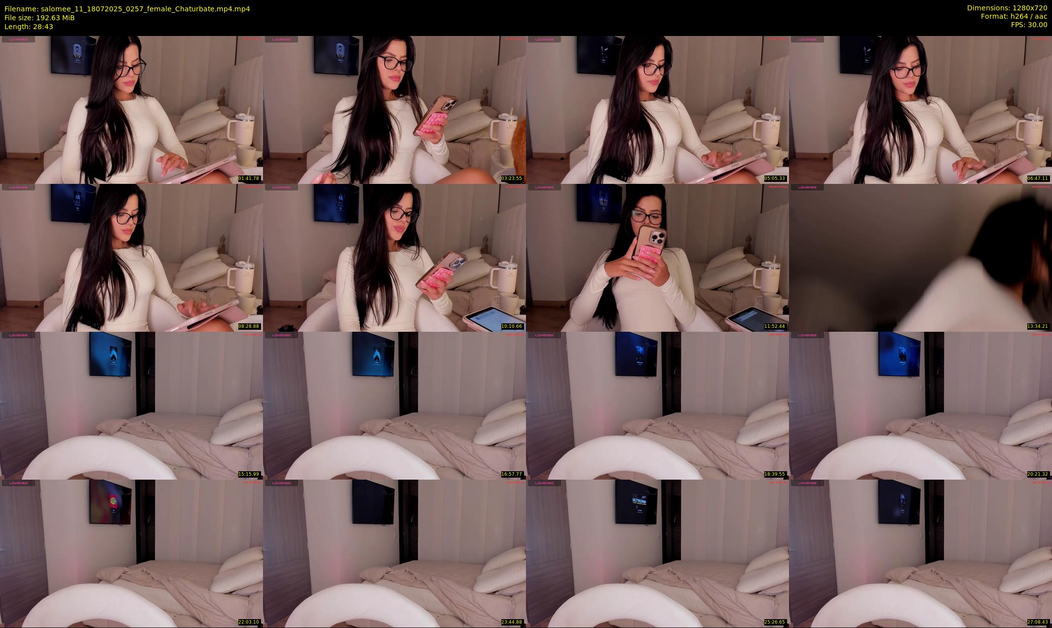 salomee_11 — 29 minute Chaturbate female cam show recording, 720p, Jul 18, 2025