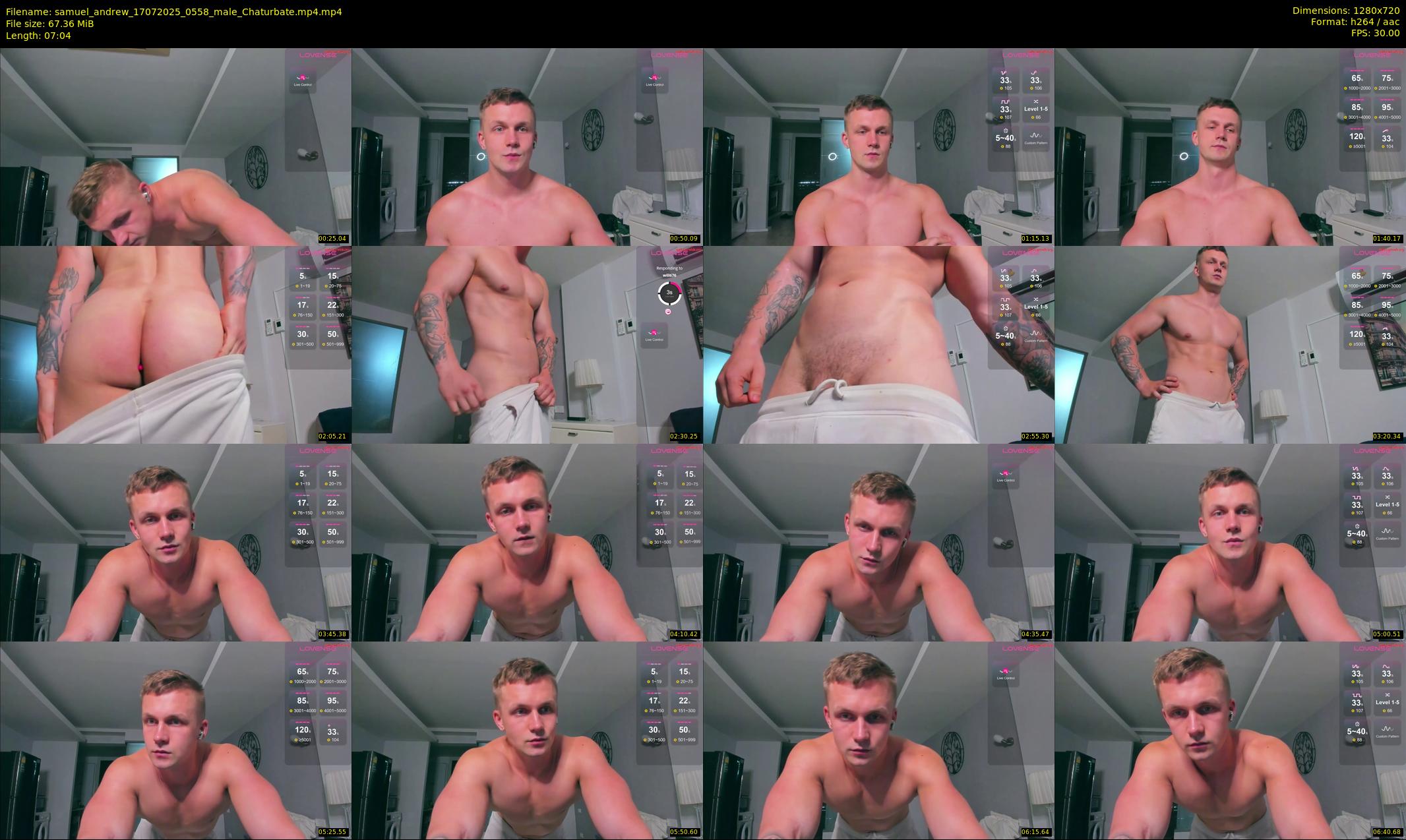 samuel_andrew — 8 minute Chaturbate male cam show recording, 720p, Jul 17, 2025