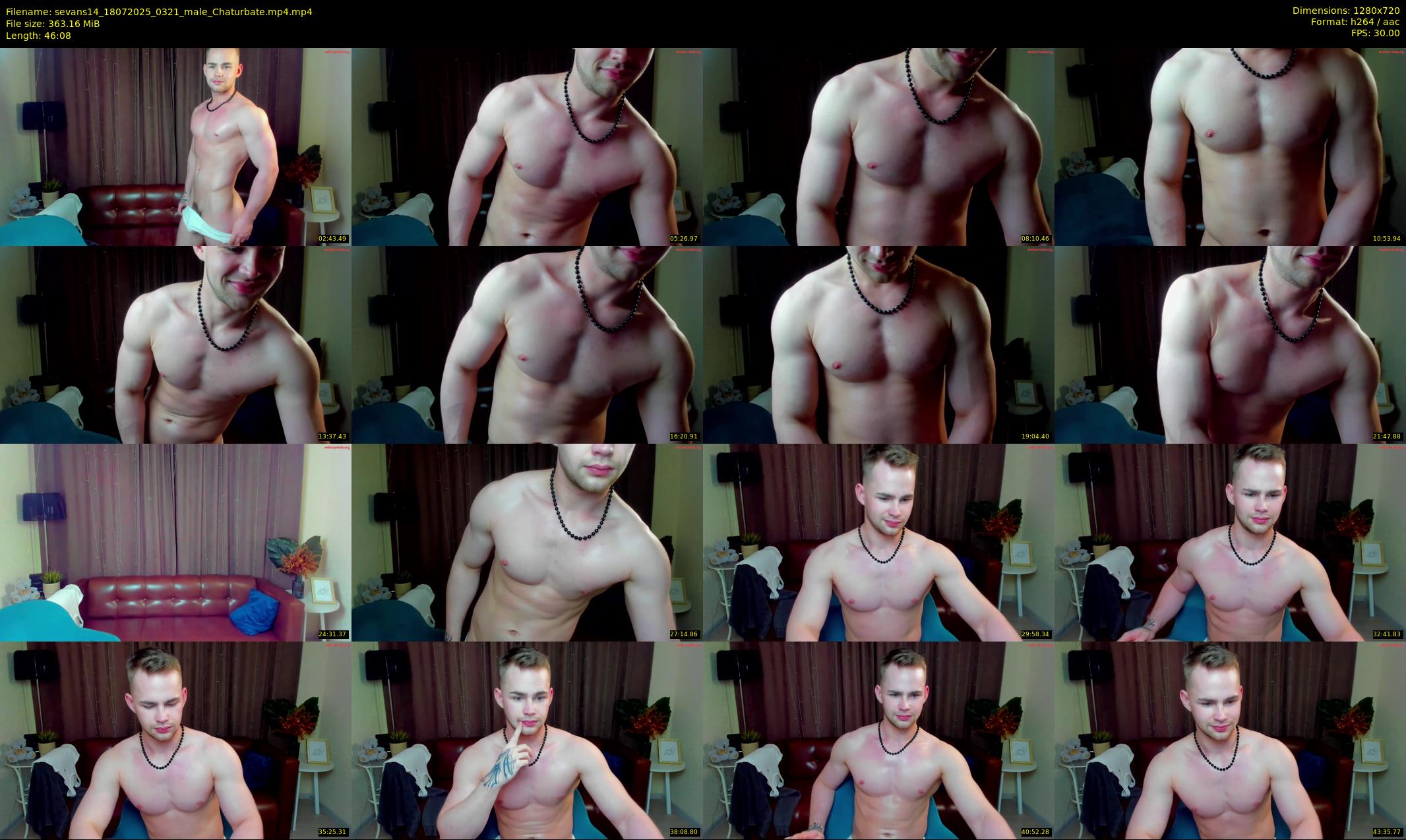 sevans14 — 47 minute Chaturbate male cam show recording, 720p, Jul 18, 2025