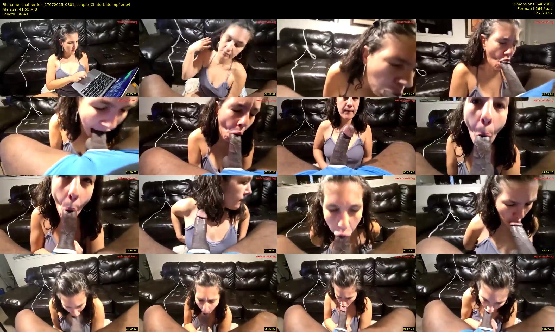 shatnerded — 7 minute Chaturbate couple cam show recording, 360p, Jul 17, 2025