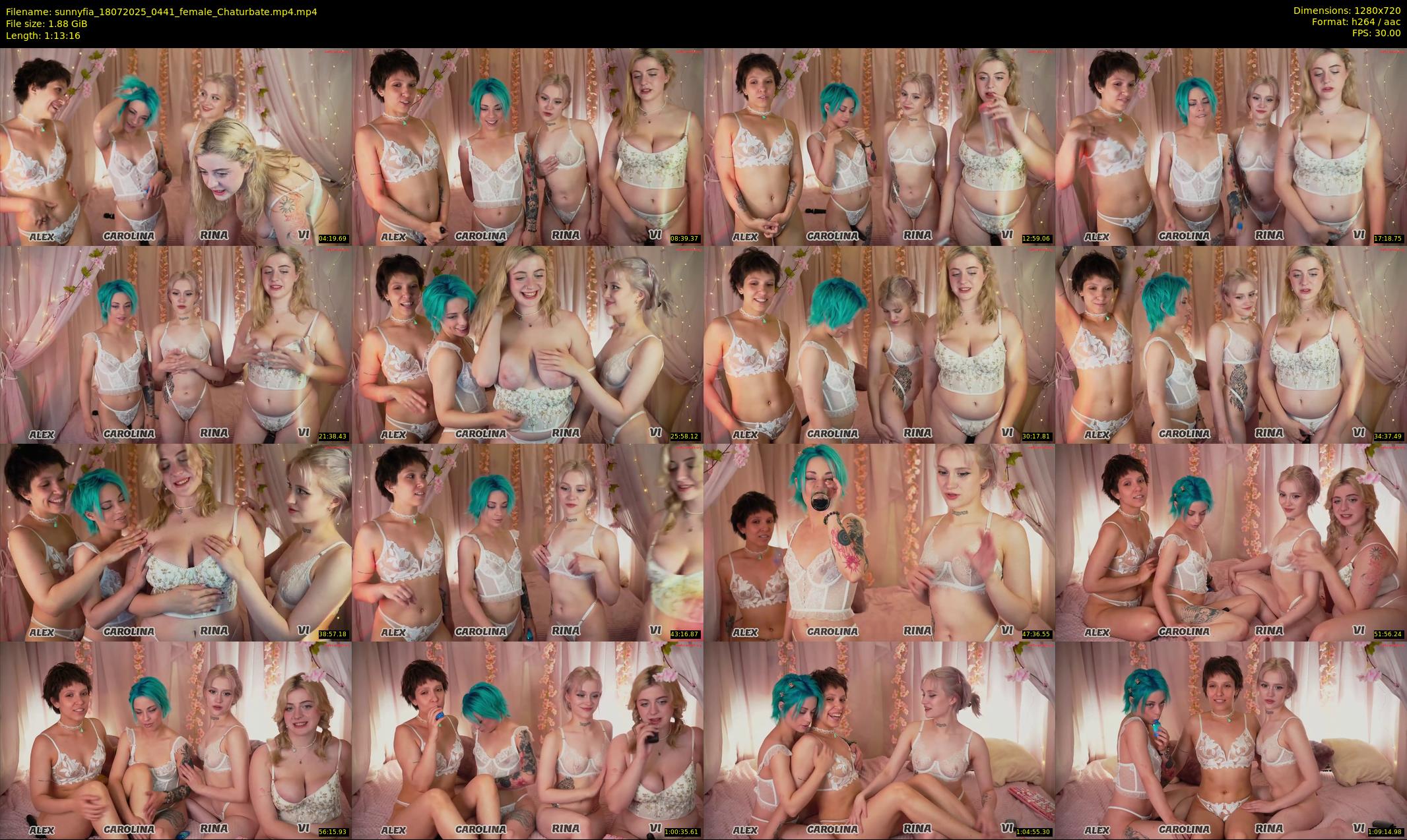 sunnyfia — 74 minute Chaturbate female cam show recording, 720p, Jul 18, 2025