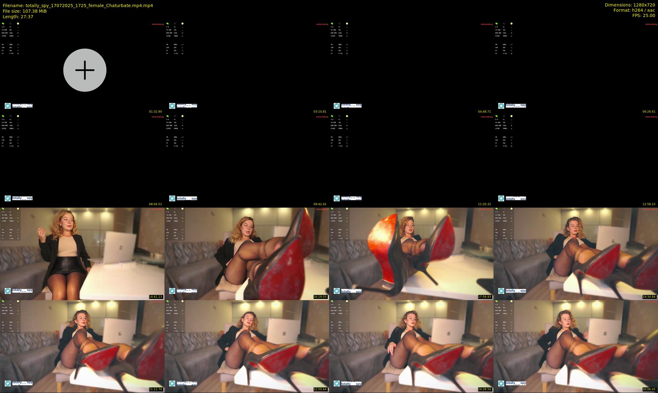 totally_spy — 28 minute Chaturbate female cam show recording, 720p, Jul 17, 2025