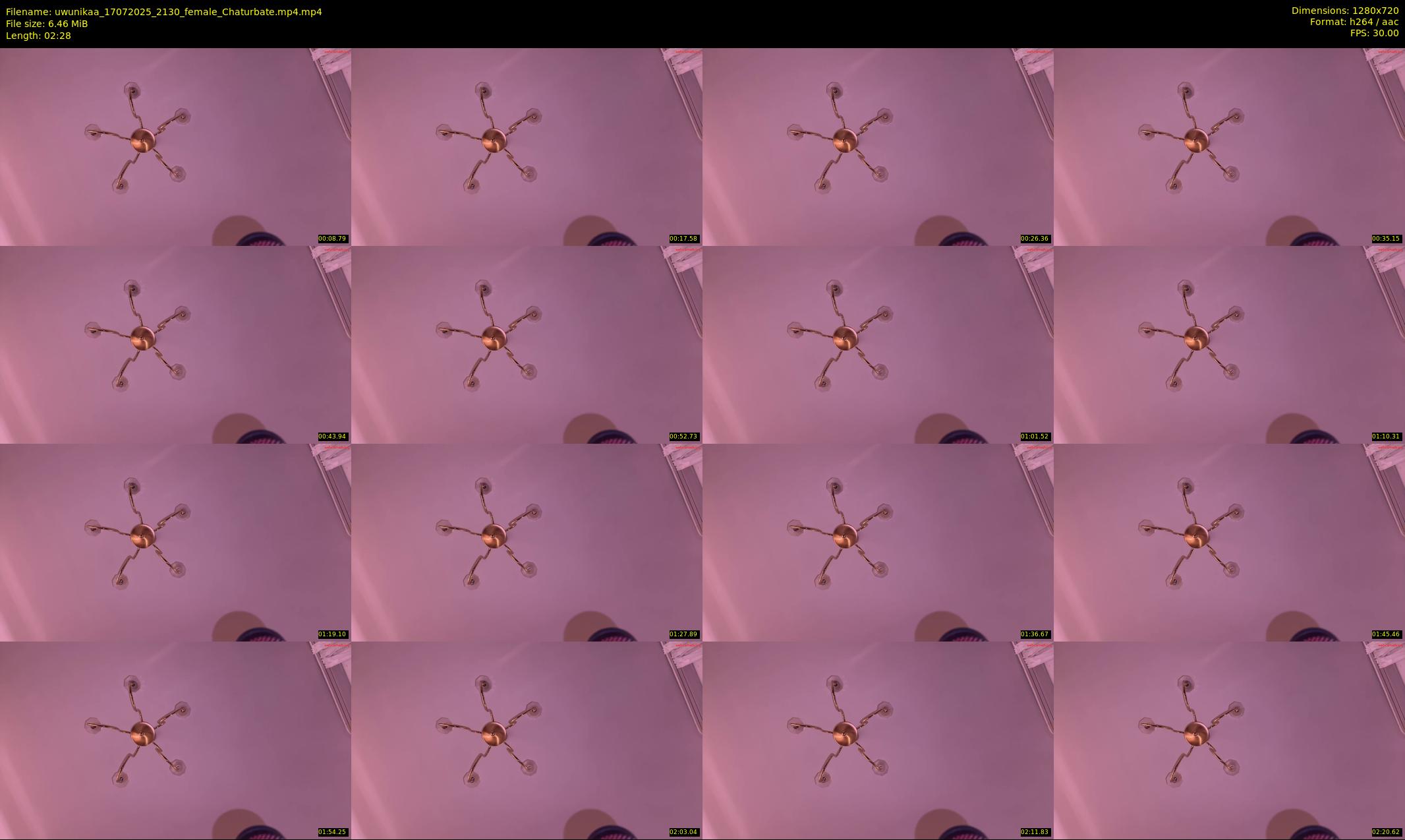 uwunikaa — 3 minute Chaturbate female cam show recording, 720p, Jul 17, 2025