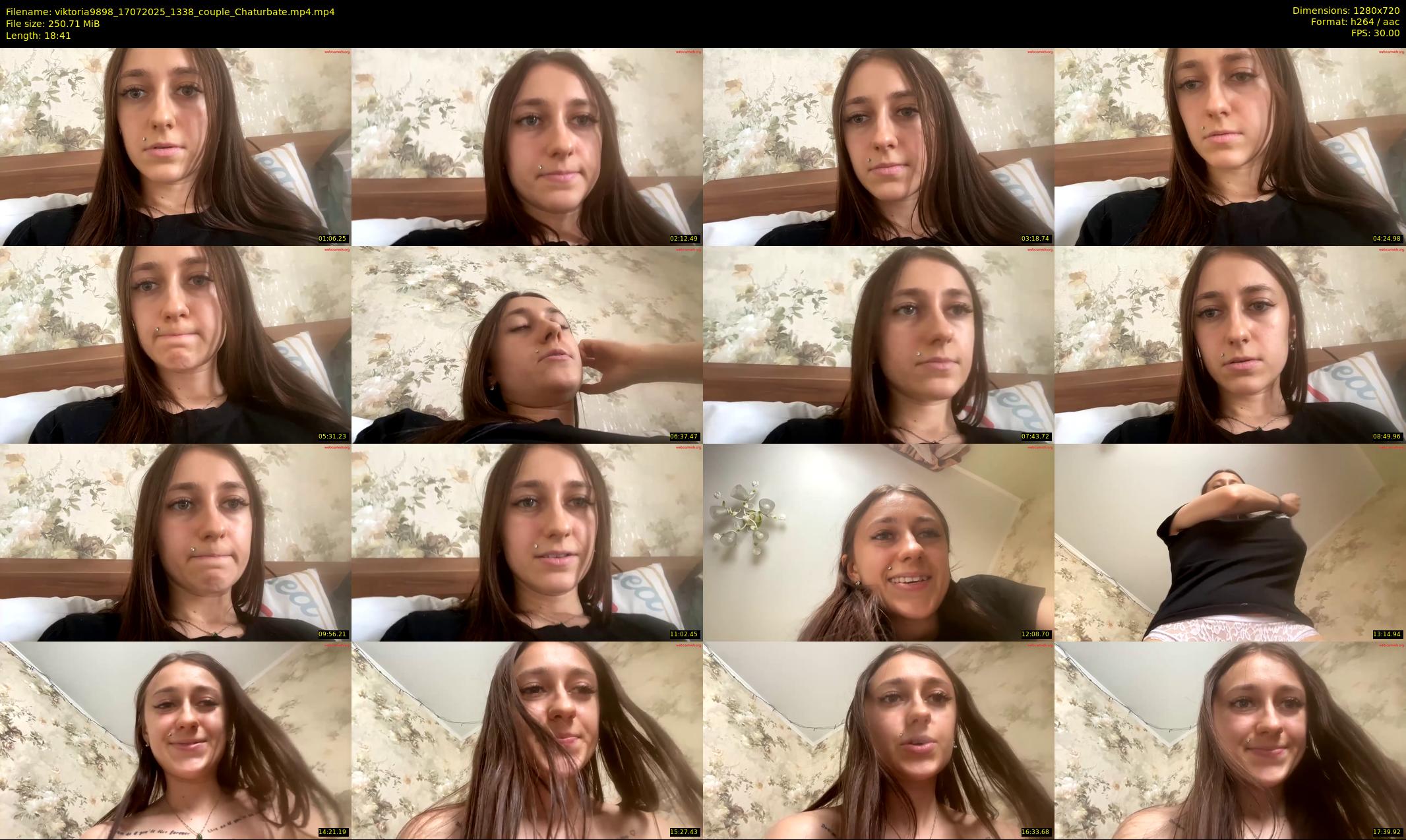 viktoria9898 — 19 minute Chaturbate couple cam show recording, 720p, Jul 17, 2025
