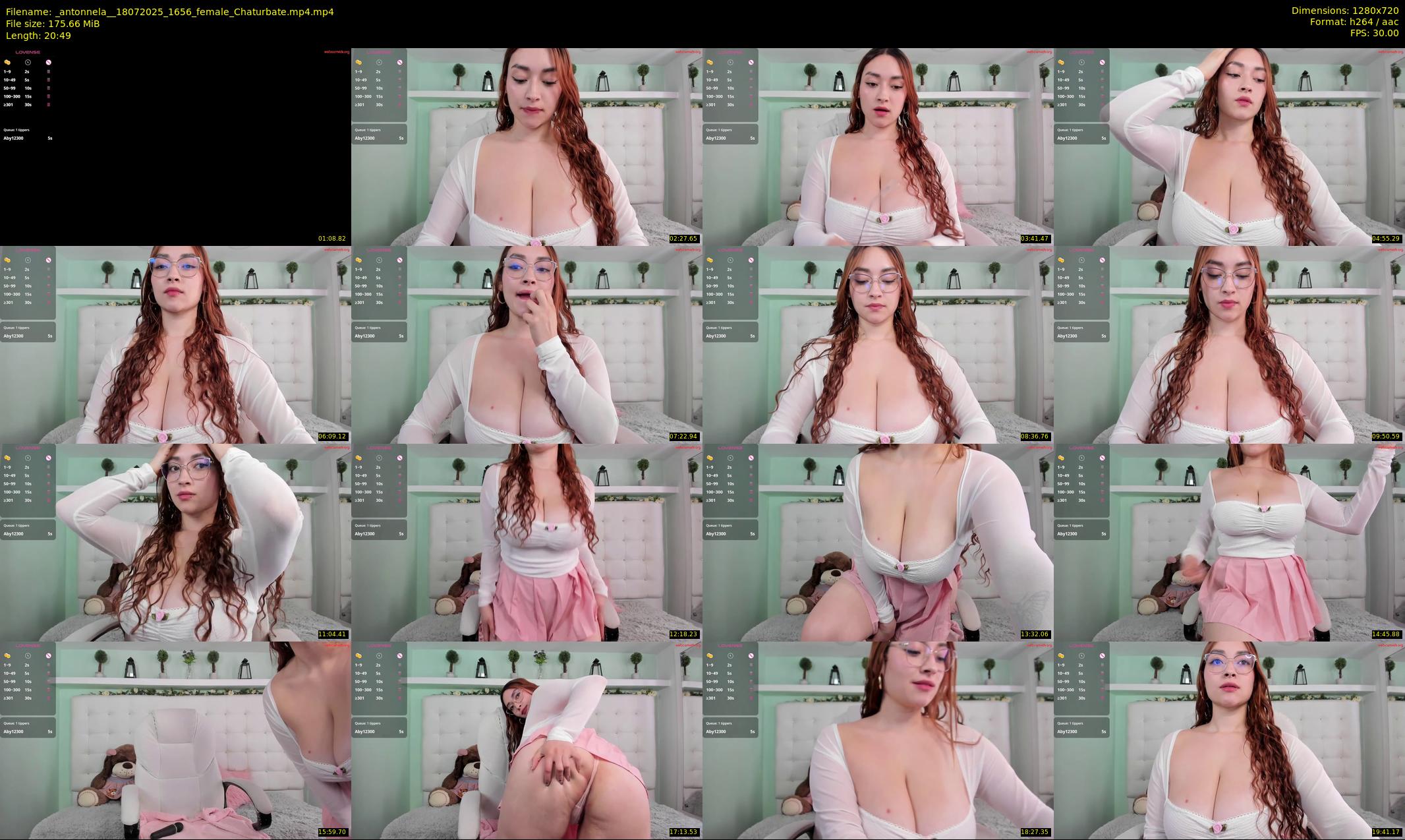 _antonnela_ — 21 minute Chaturbate female cam show recording, 720p, Jul 18, 2025