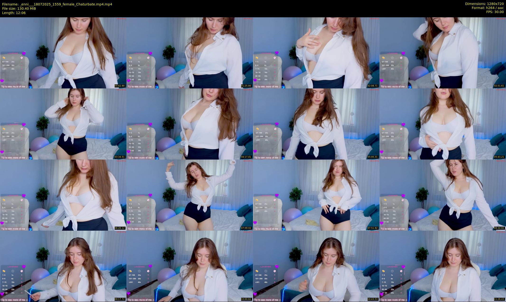 _enni__ — 13 minute Chaturbate female cam show recording, 720p, Jul 18, 2025