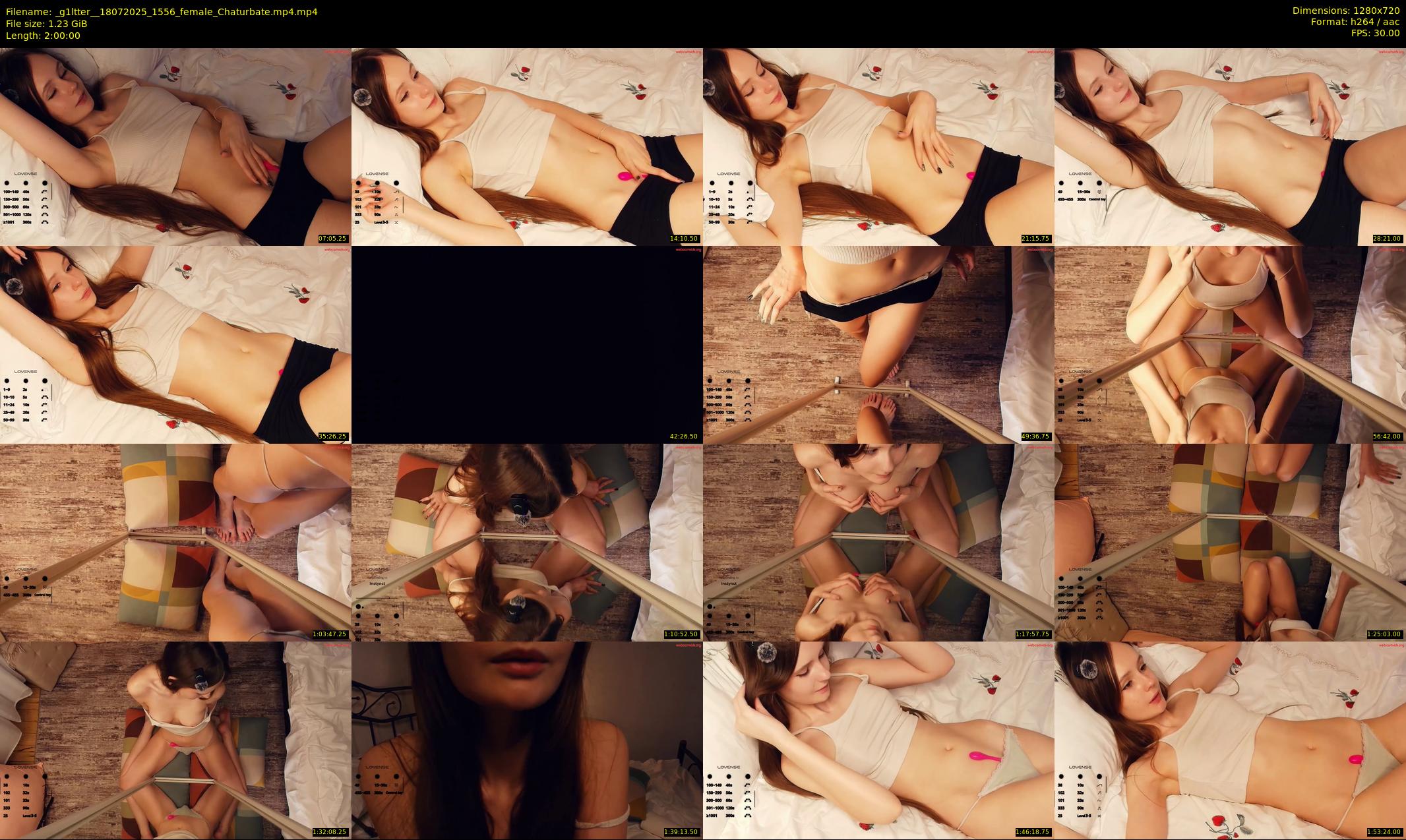 _g1ltter_ — 120 minute Chaturbate female cam show recording, 720p, Jul 18, 2025