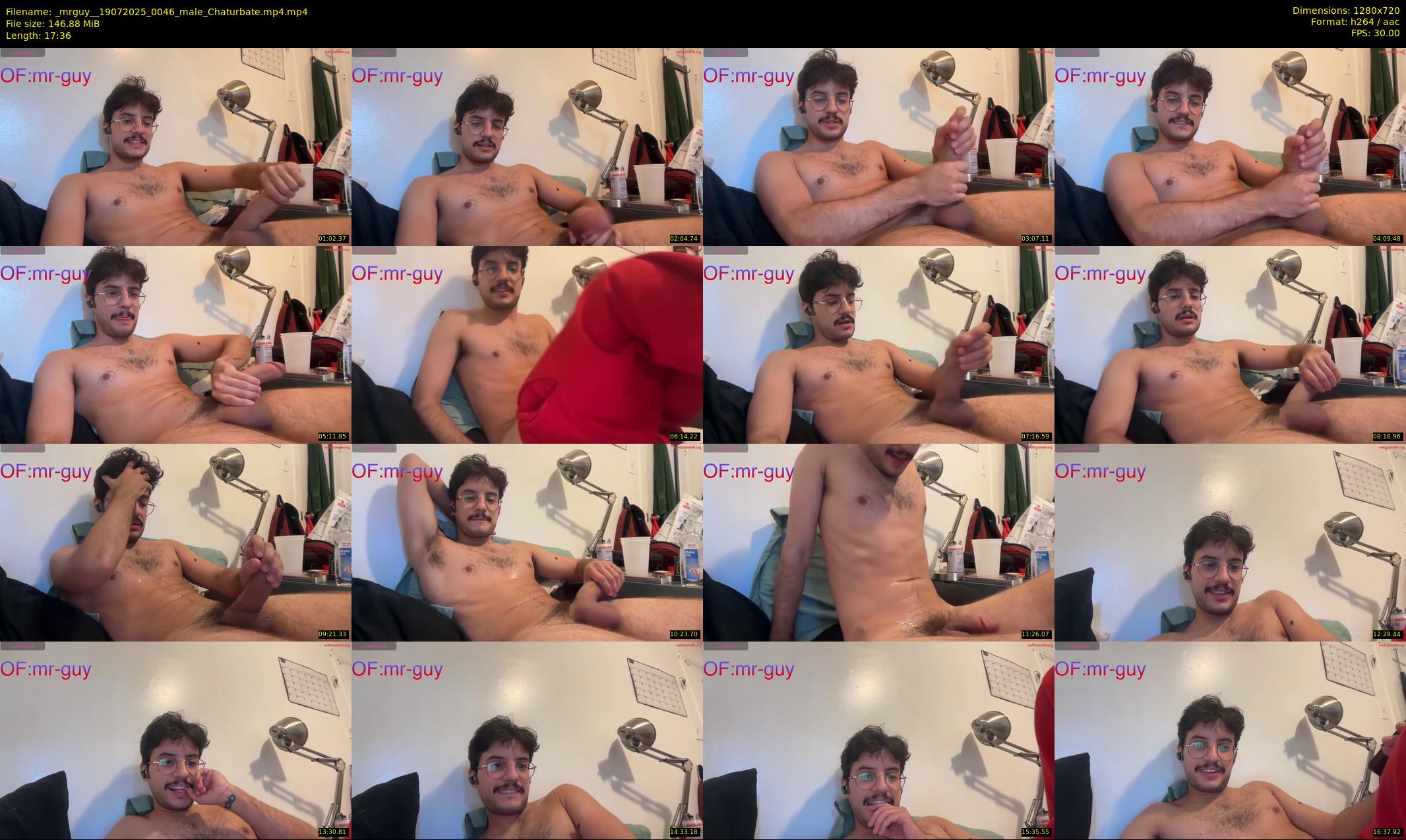 _mrguy_ — 18 minute Chaturbate male cam show recording, 720p, Jul 19, 2025