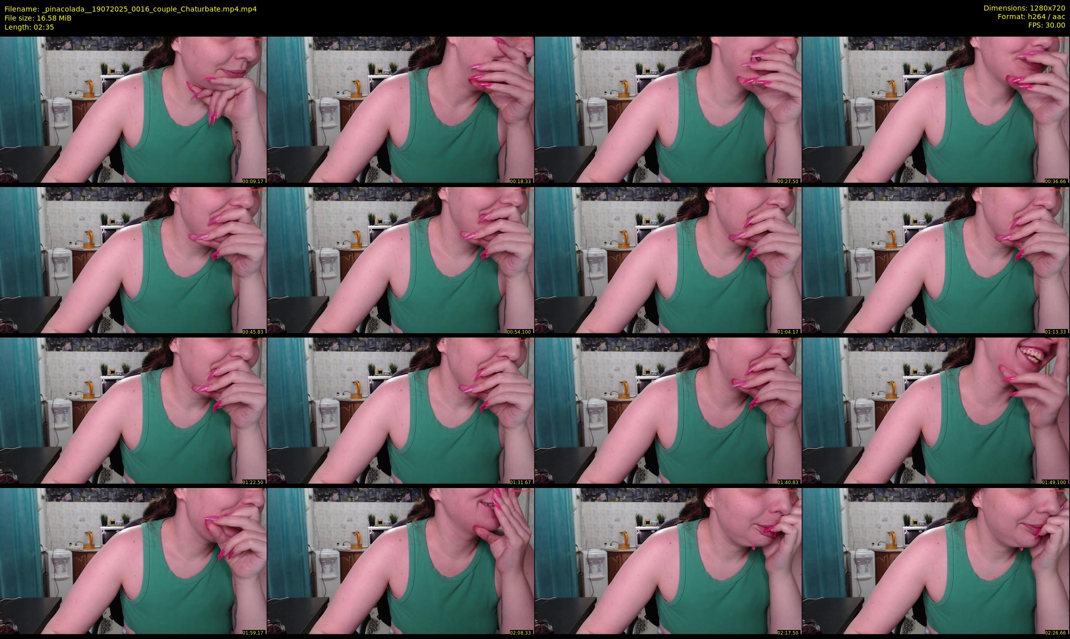 _pinacolada_ — 3 minute Chaturbate couple cam show recording, 720p, Jul 19, 2025