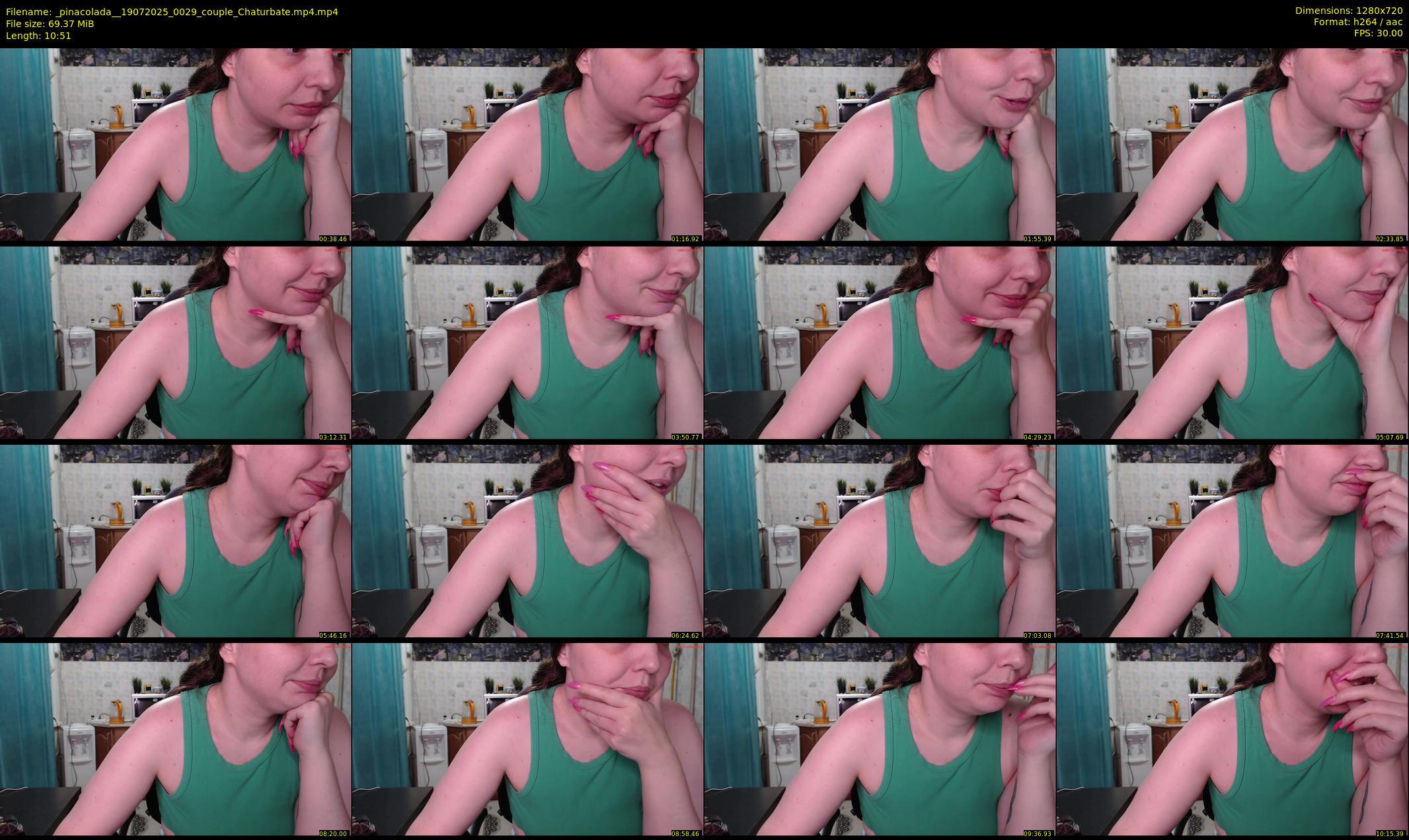 _pinacolada_ — 11 minute Chaturbate couple cam show recording, 720p, Jul 19, 2025