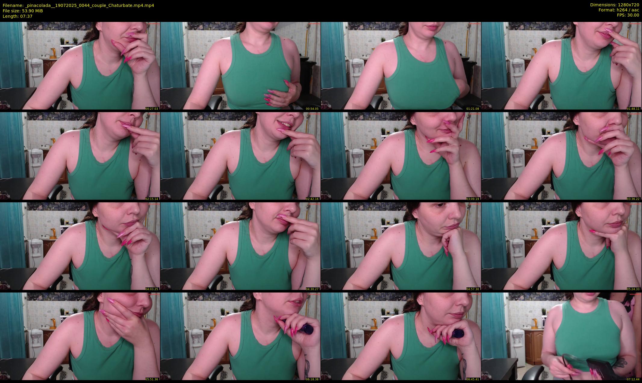 _pinacolada_ — 8 minute Chaturbate couple cam show recording, 720p, Jul 19, 2025