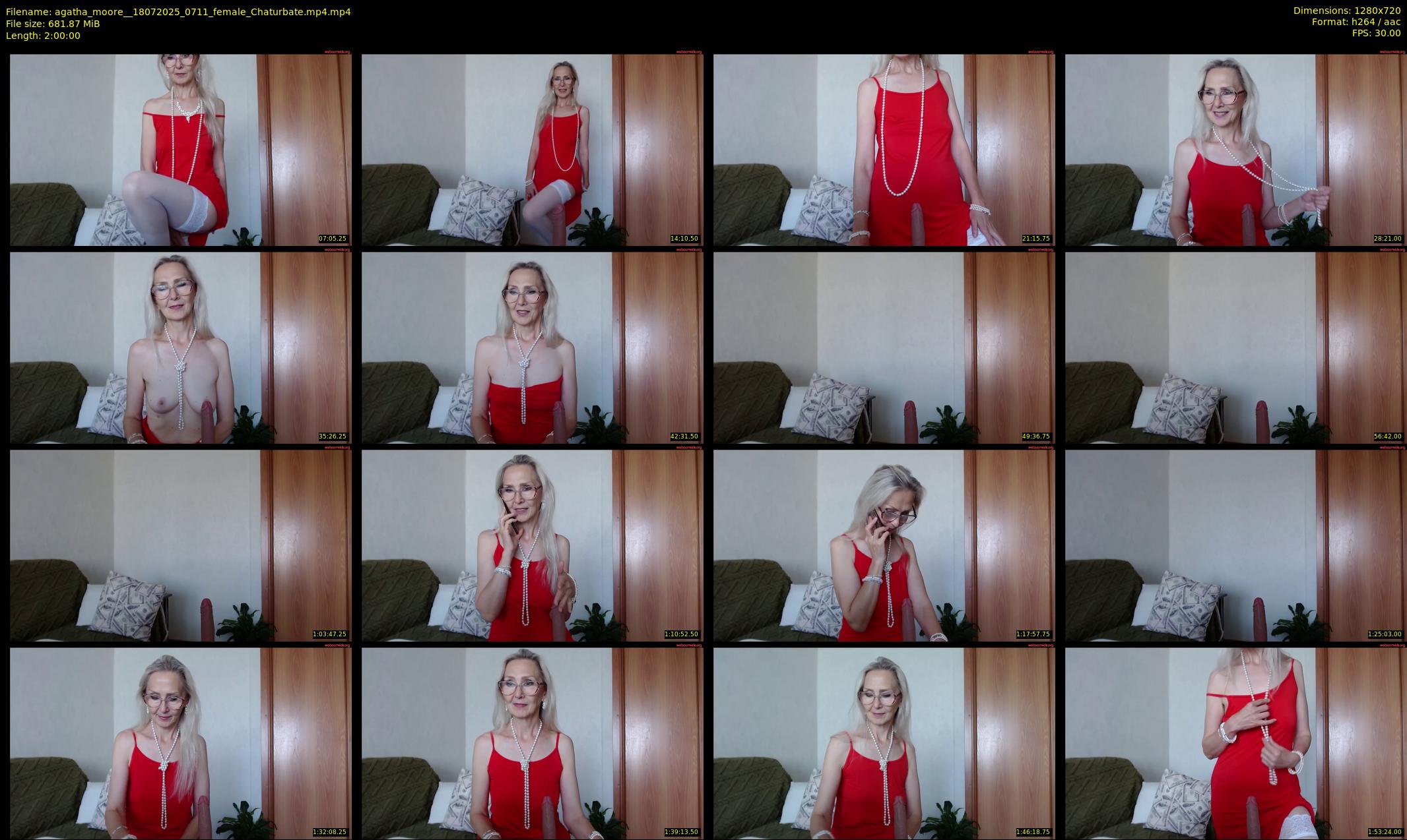 agatha_moore_ — 120 minute Chaturbate female cam show recording, 720p, Jul 18, 2025