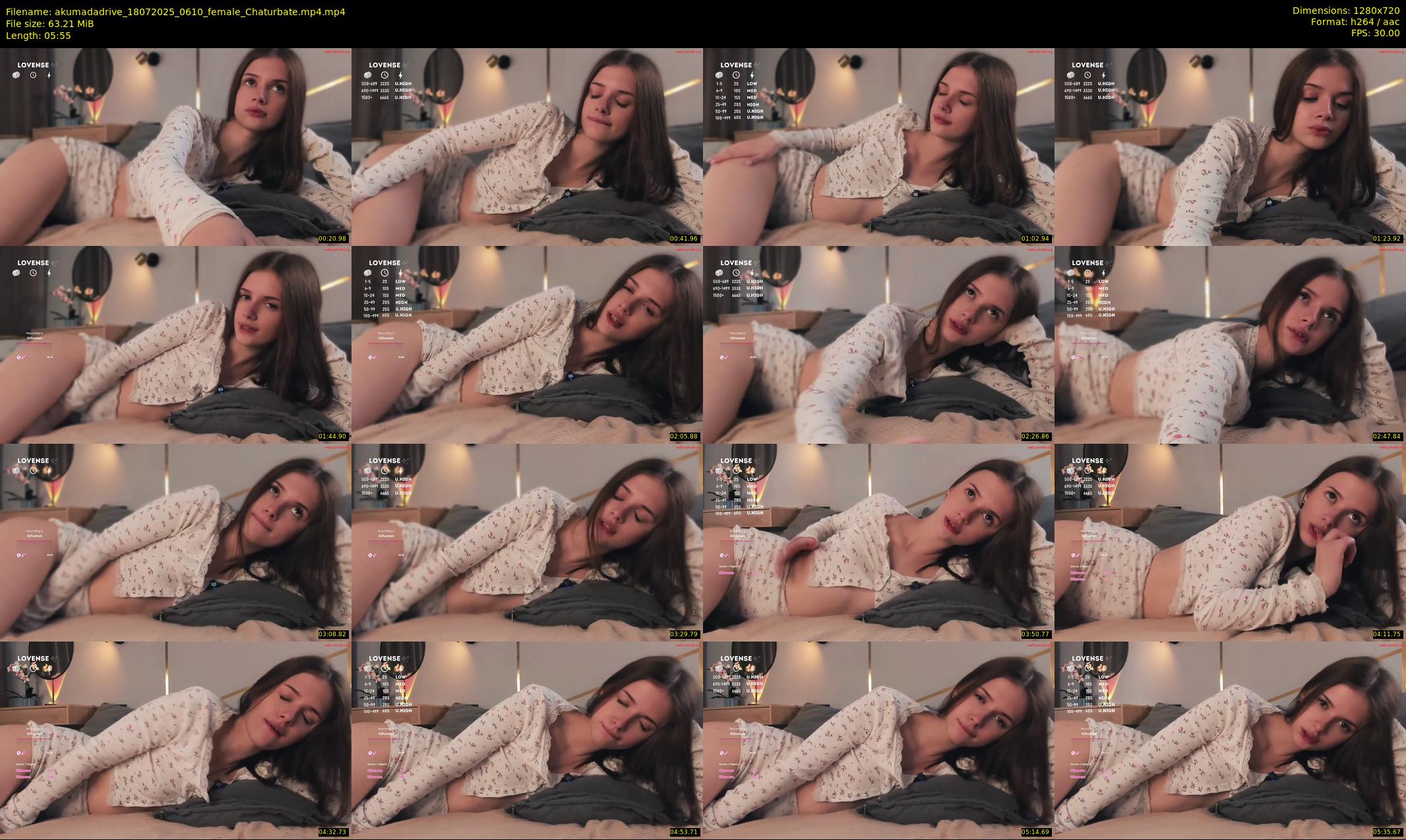akumadadrive — 6 minute Chaturbate female cam show recording, 720p, Jul 18, 2025