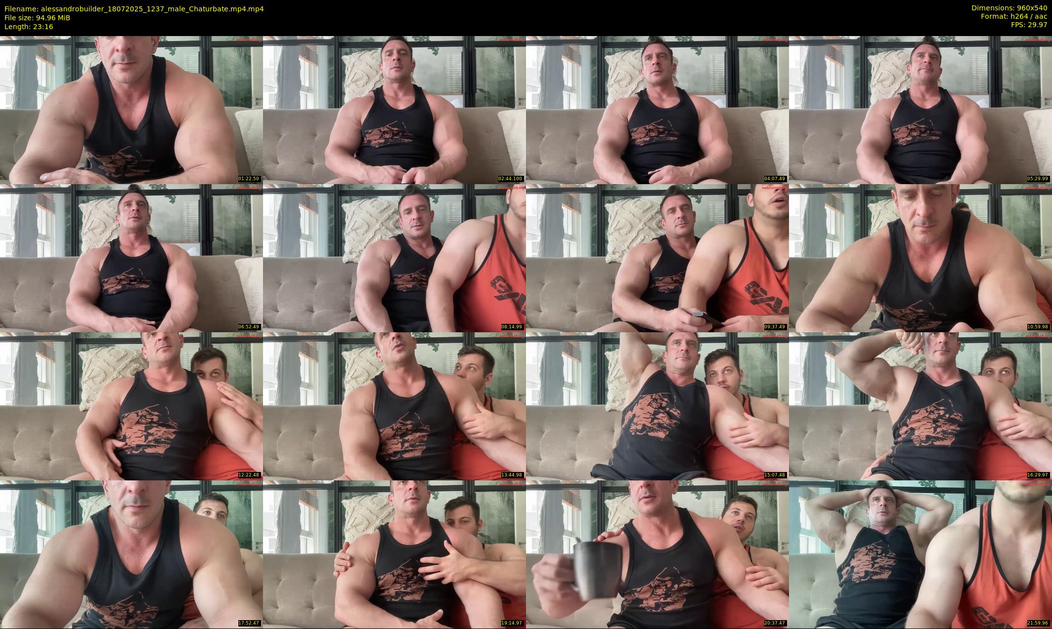 alessandrobuilder — 24 minute Chaturbate couple cam show recording, 480p, Jul 18, 2025