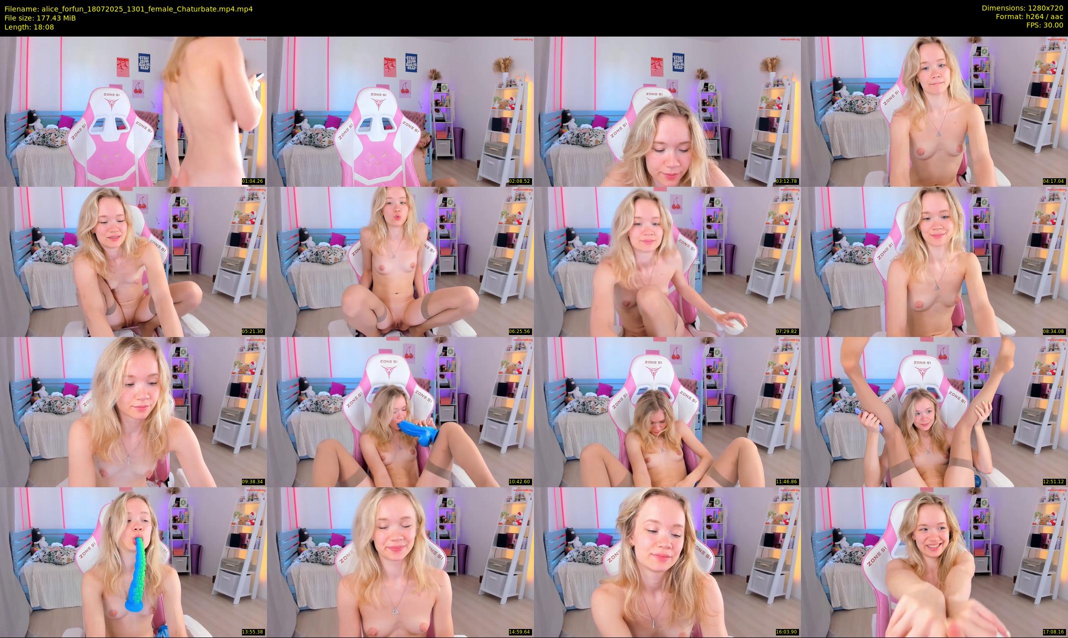 alice_forfun — 19 minute Chaturbate female cam show recording, 720p, Jul 18, 2025