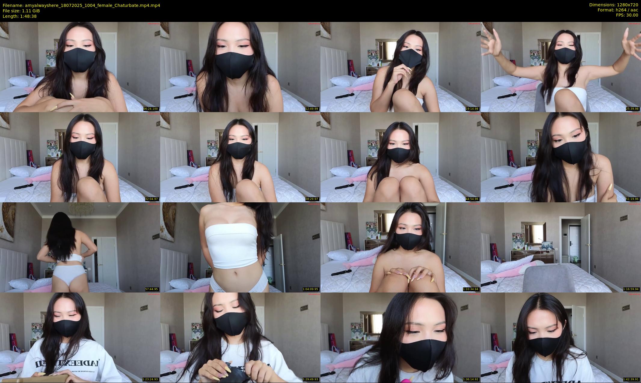 amyalwayshere — 109 minute Chaturbate female cam show recording, 720p, Jul 18, 2025
