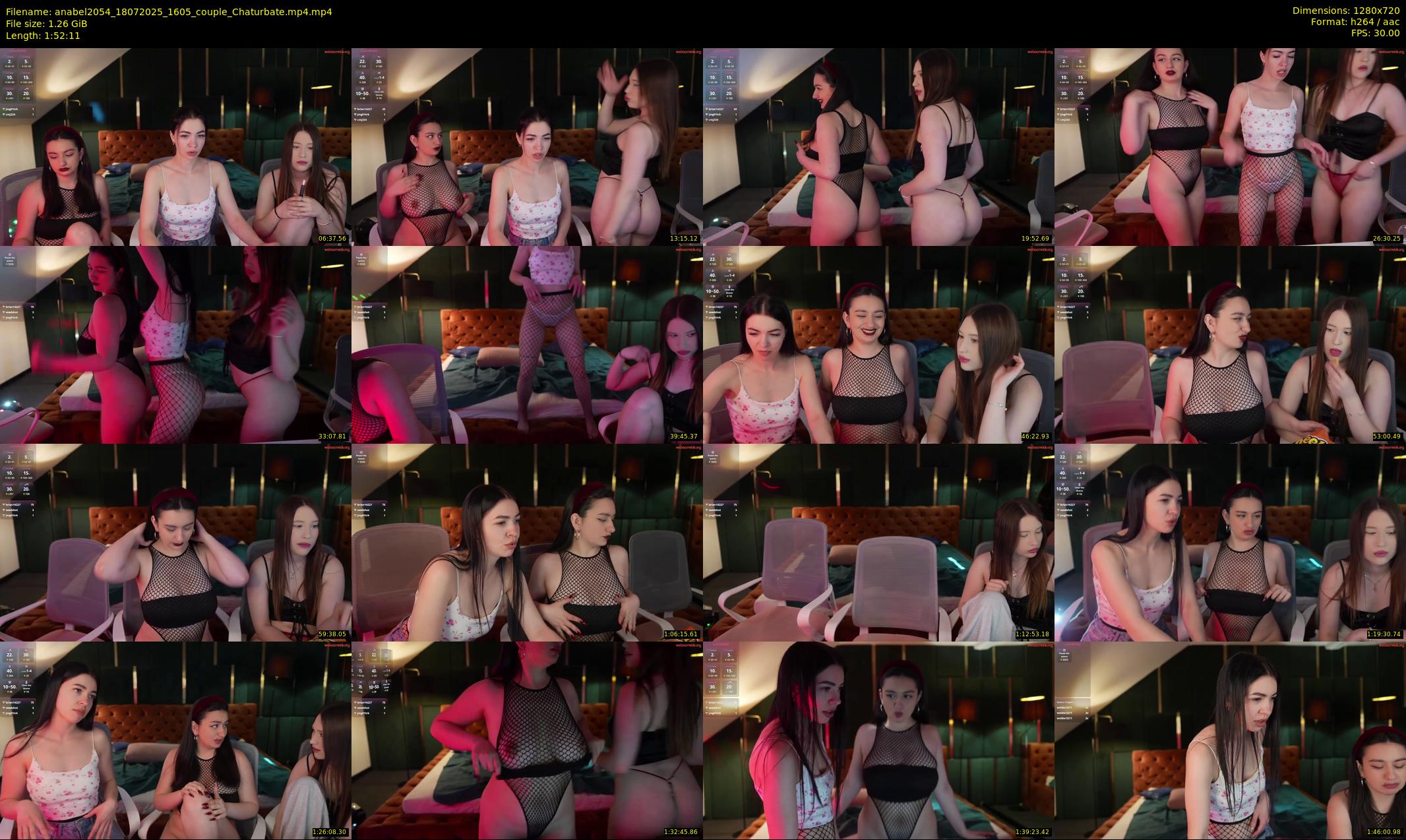anabel2054 — 113 minute Chaturbate female cam show recording, 720p, Jul 18, 2025