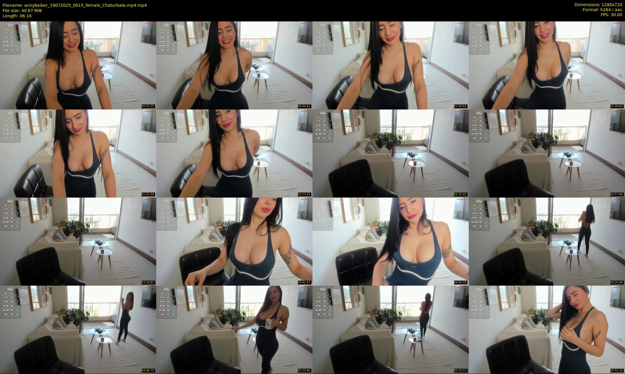 annybeiker — 7 minute Chaturbate female cam show recording, 720p, Jul 19, 2025