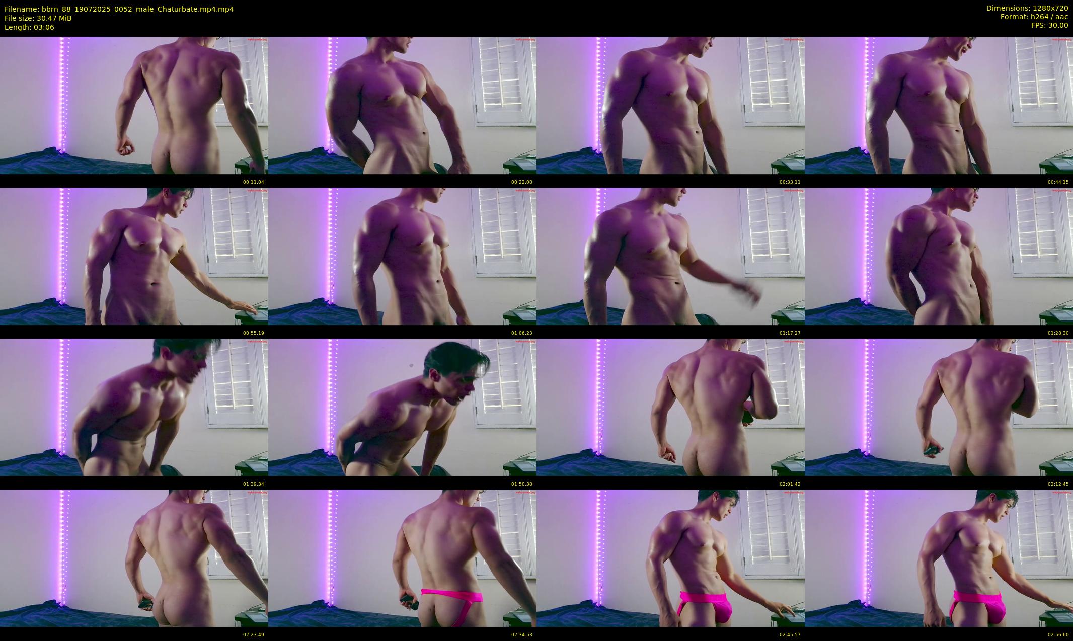 bbrn_88 — 4 minute Chaturbate male cam show recording, 720p, Jul 19, 2025
