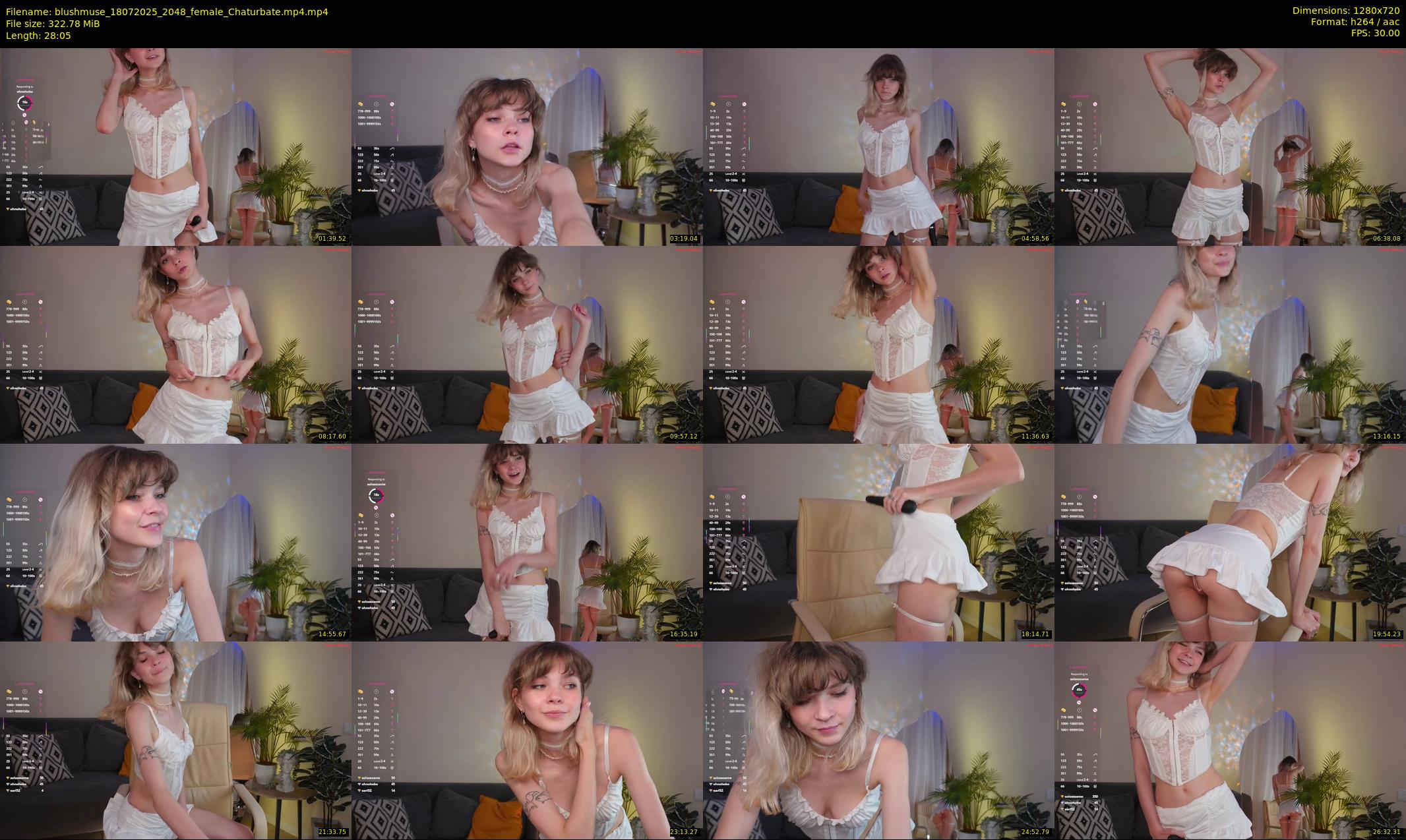 blushmuse — 29 minute Chaturbate female cam show recording, 720p, Jul 18, 2025