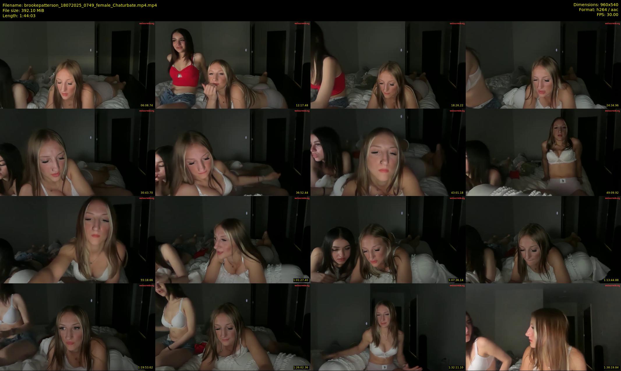 brookepatterson — 105 minute Chaturbate female cam show recording, 480p, Jul 18, 2025