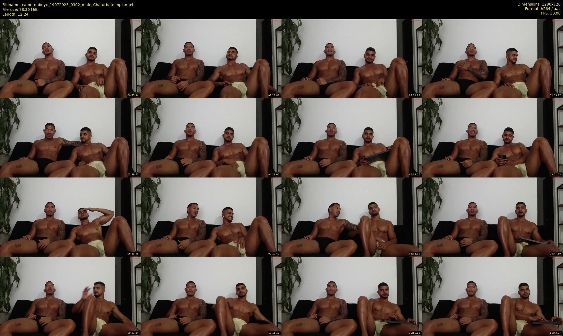 cameronboyx — 13 minute Chaturbate male cam show recording, 720p, Jul 19, 2025