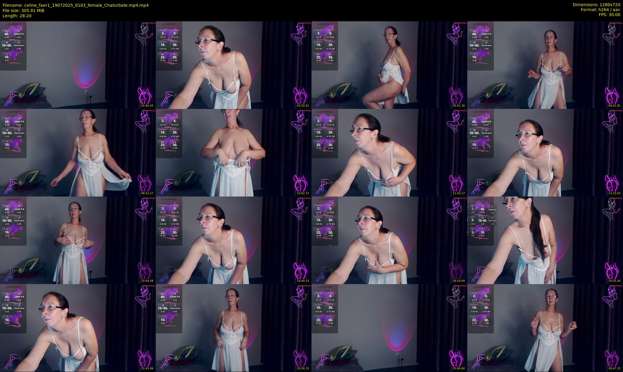 celine_faer1 — 29 minute Chaturbate female cam show recording, 720p, Jul 19, 2025
