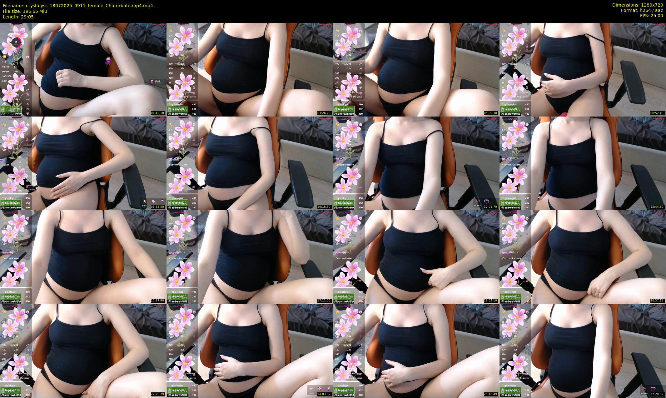 crystalyss — 30 minute Chaturbate female cam show recording, 720p, Jul 18, 2025