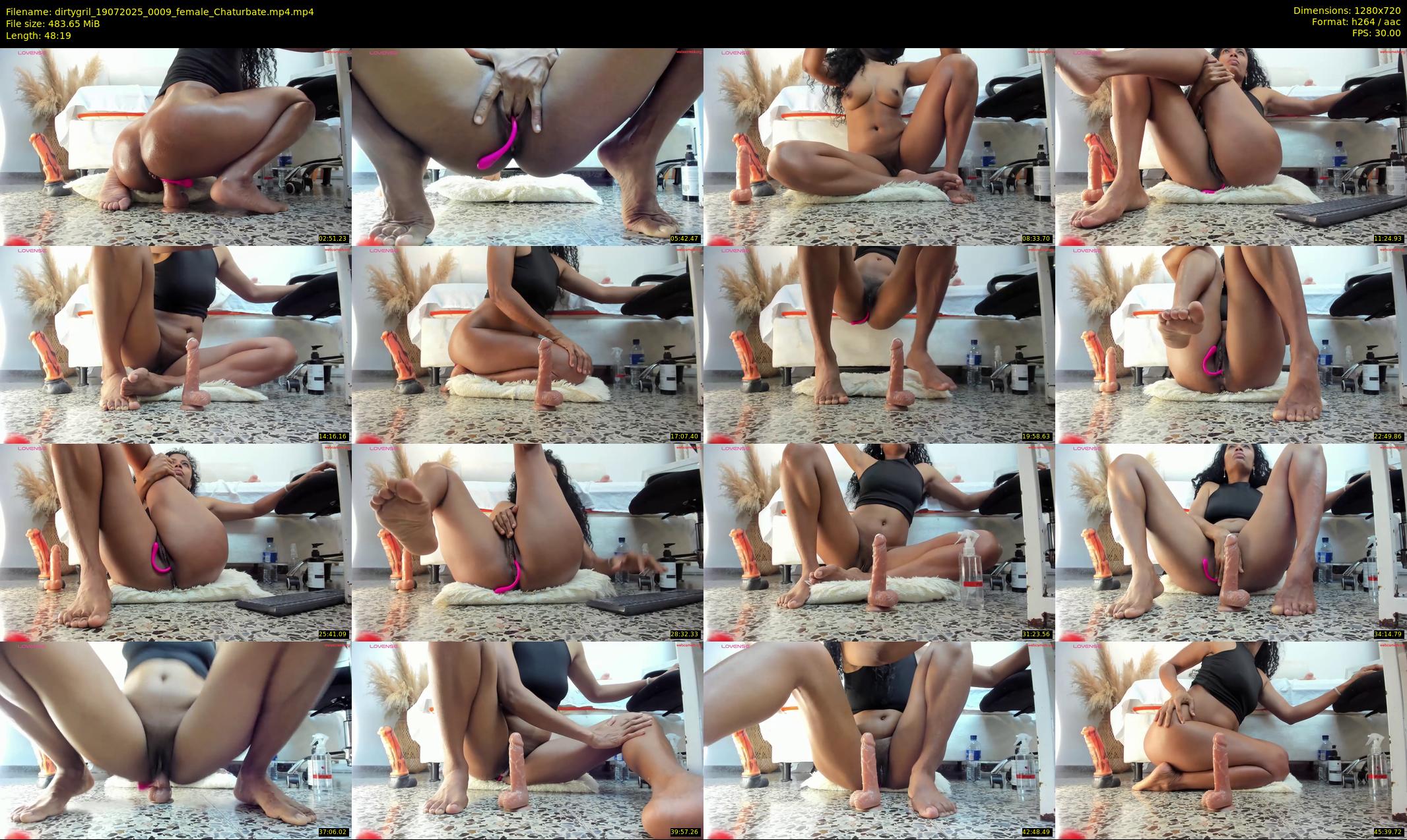 dirtygril — 49 minute Chaturbate female cam show recording, 720p, Jul 19, 2025