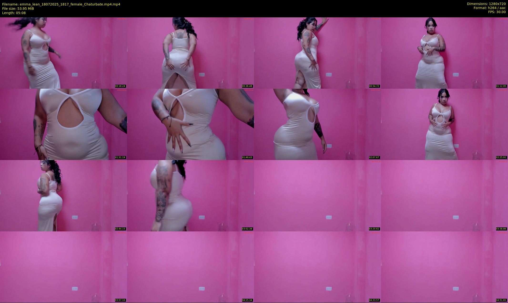 emma_lean — 6 minute Chaturbate female cam show recording, 720p, Jul 18, 2025