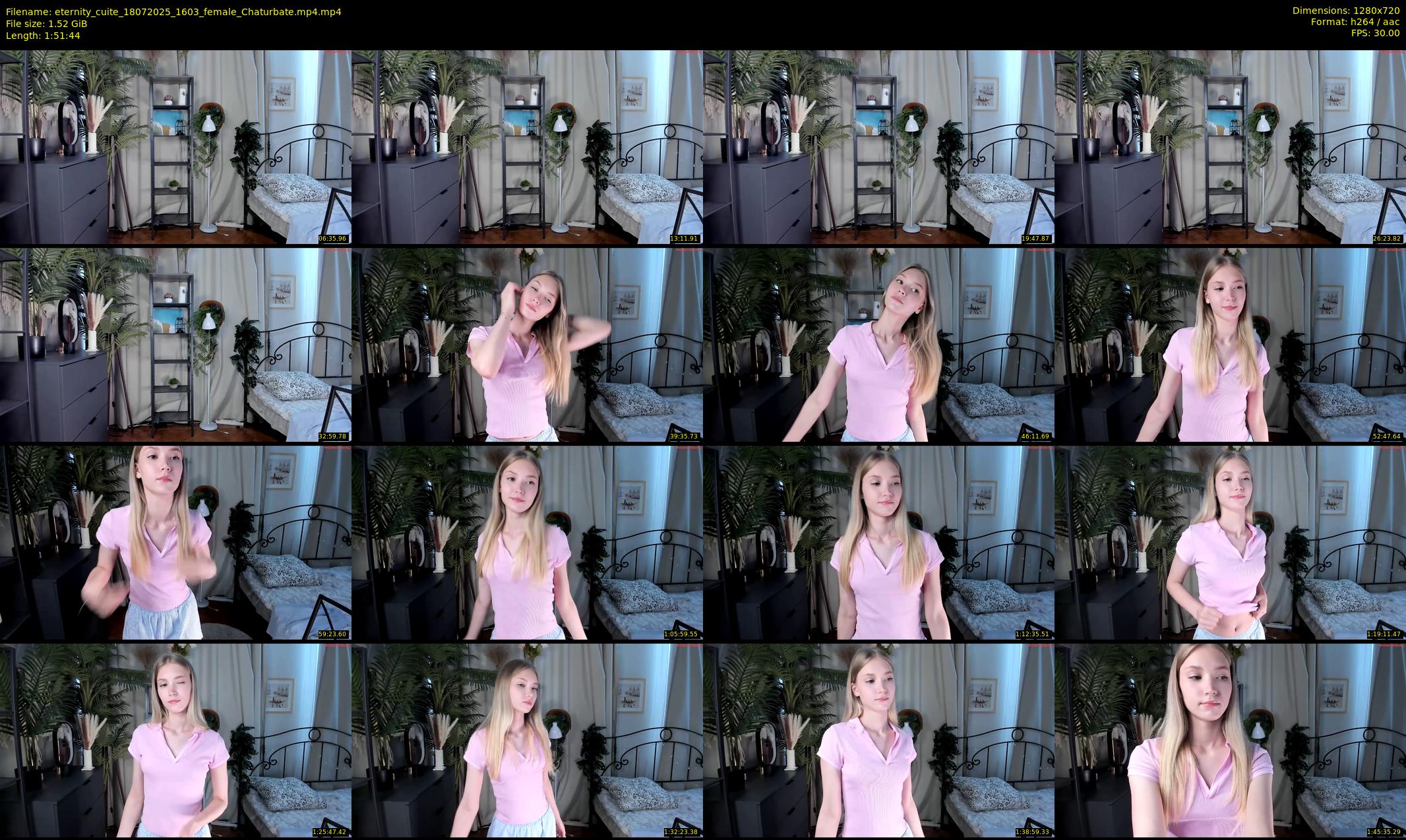 eternity_cuite — 112 minute Chaturbate female cam show recording, 720p, Jul 18, 2025