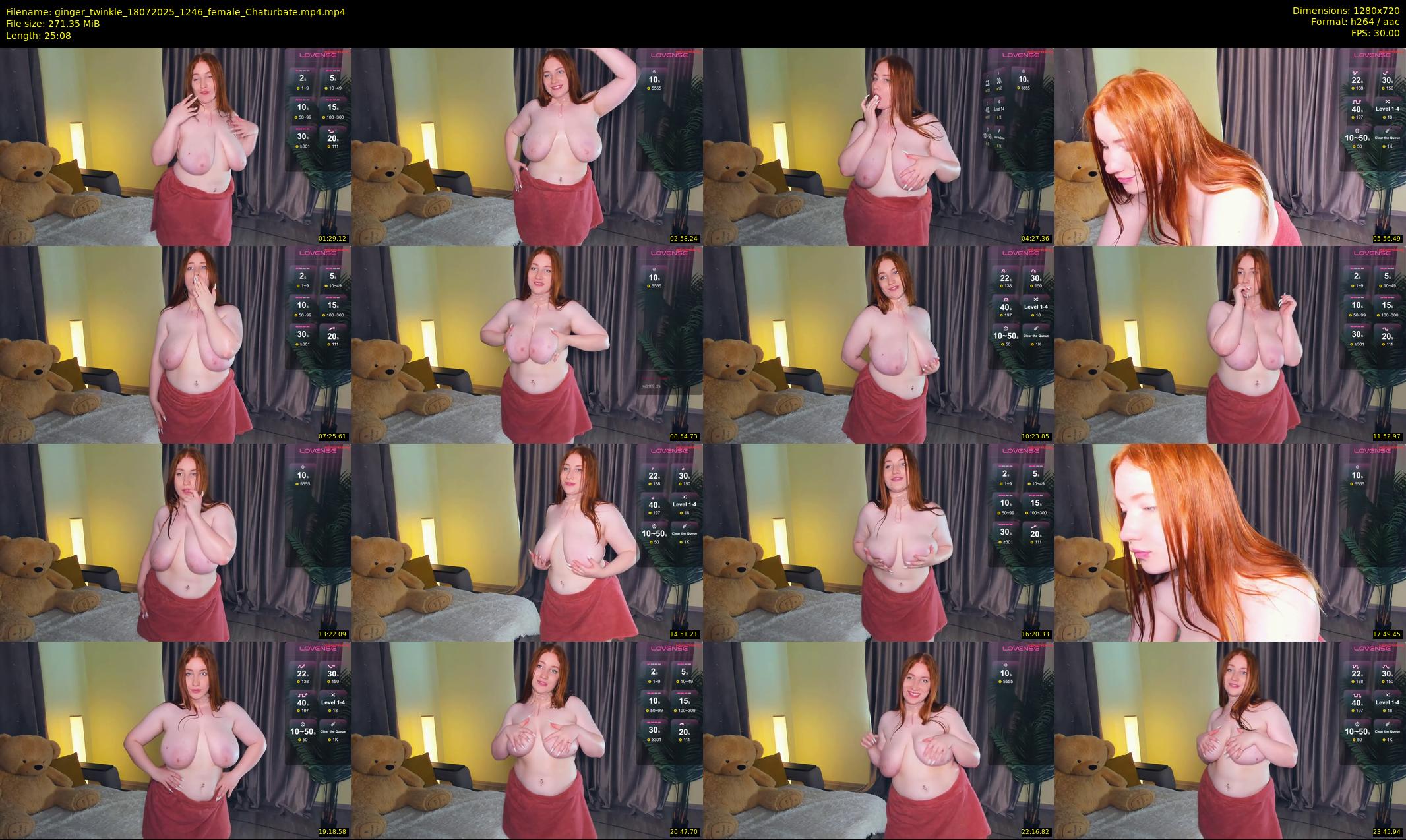 ginger_twinkle — 26 minute Chaturbate female cam show recording, 720p, Jul 18, 2025