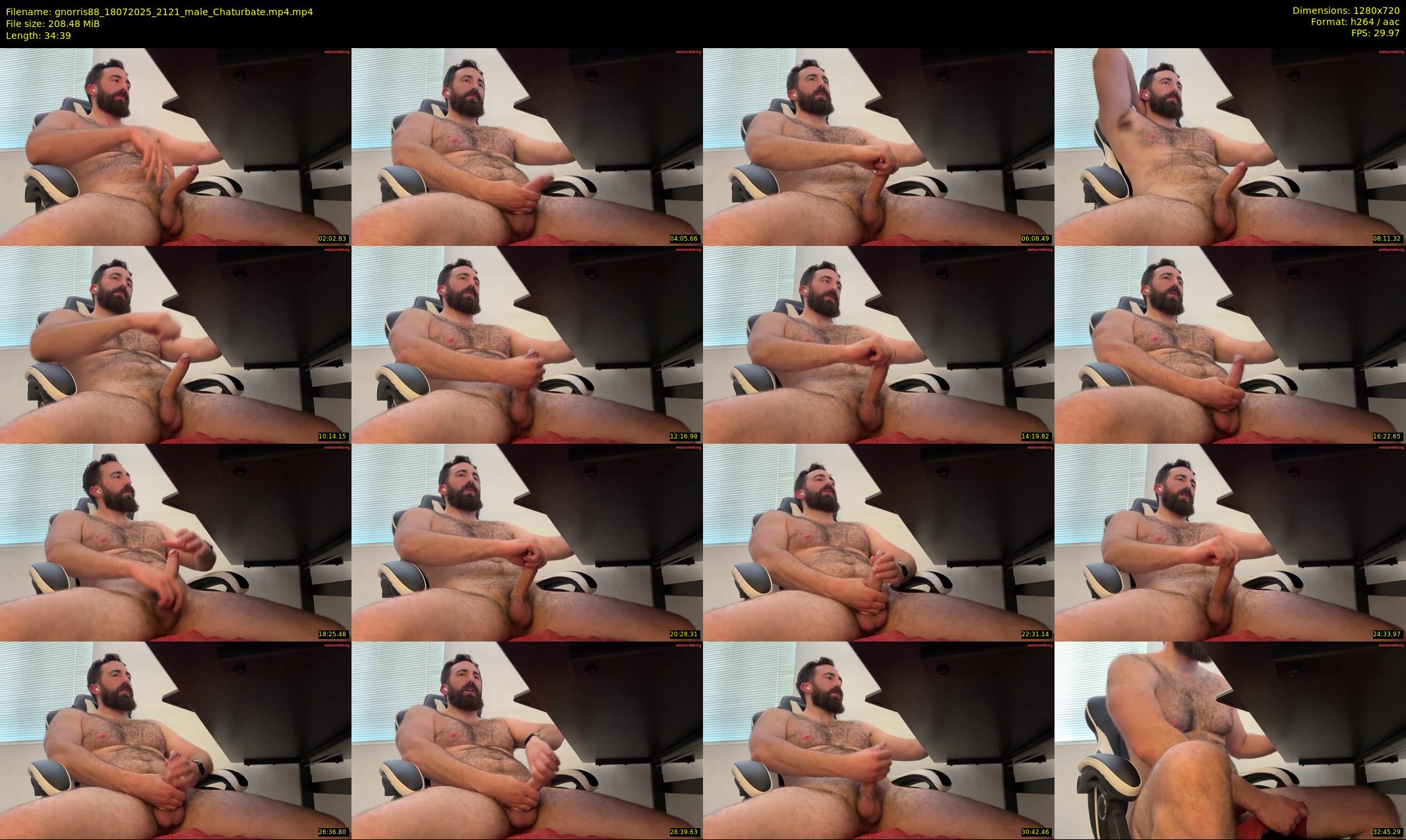 gnorris88 — 35 minute Chaturbate male cam show recording, 720p, Jul 18, 2025