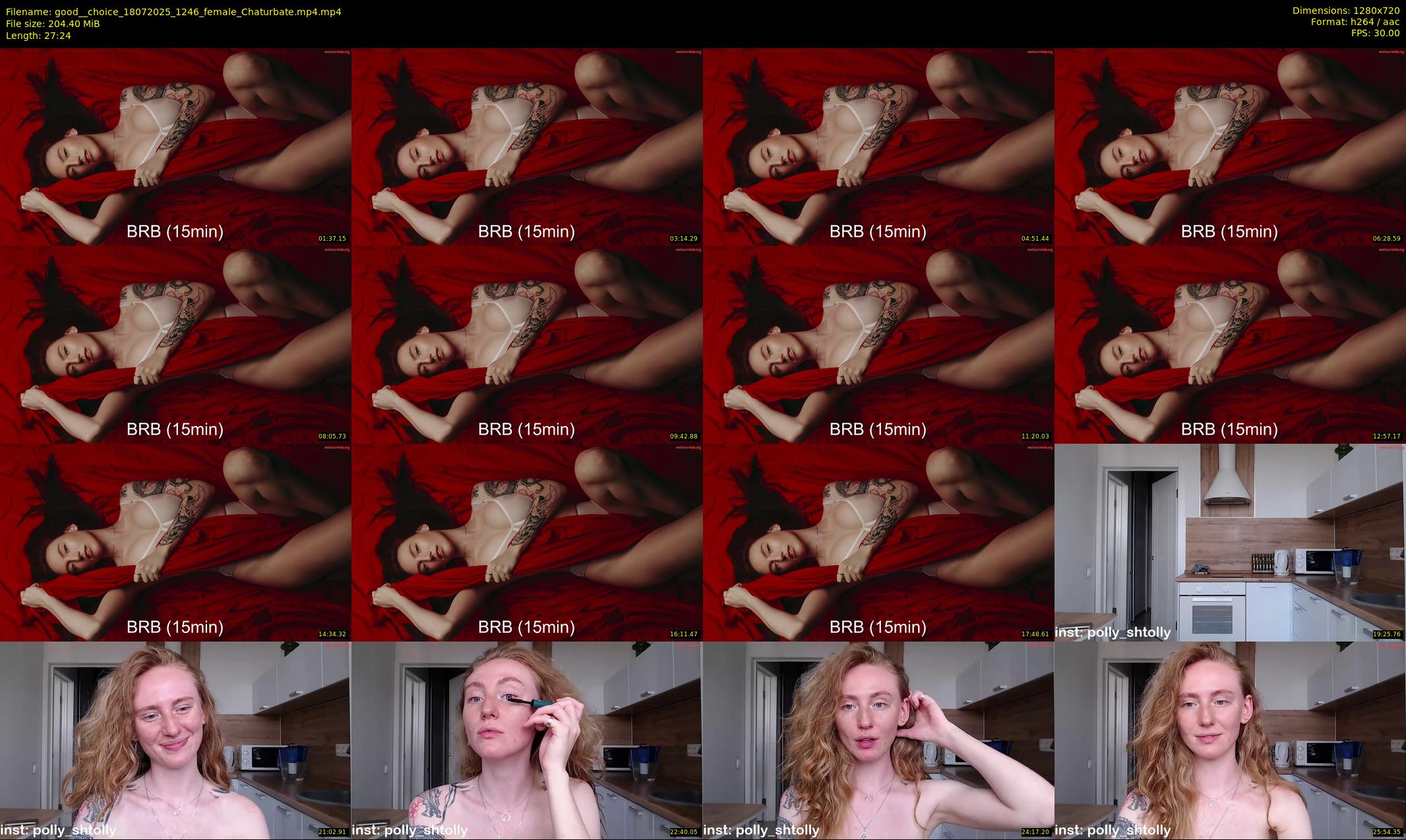 good__choice — 28 minute Chaturbate female cam show recording, 720p, Jul 18, 2025