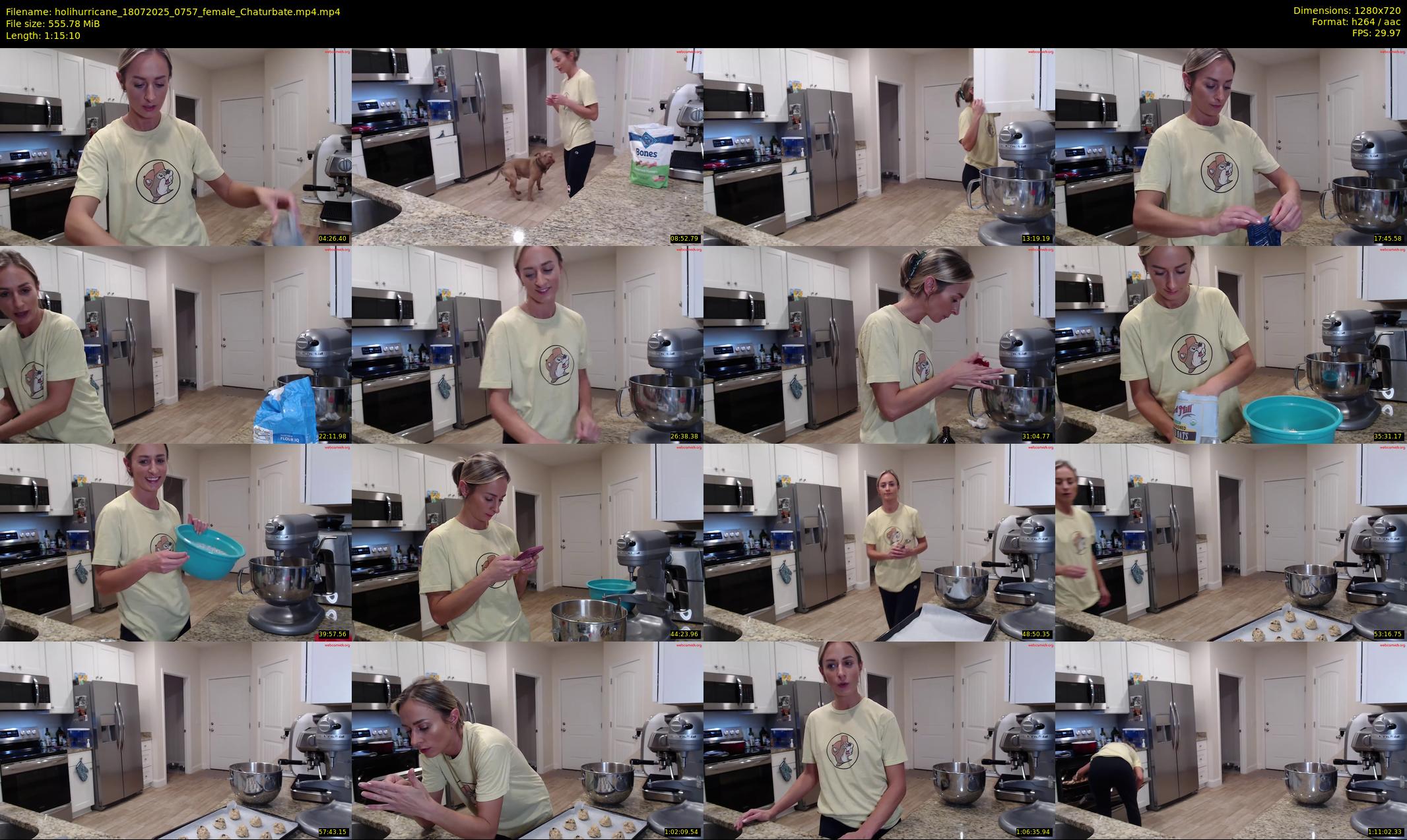 holihurricane — 76 minute Chaturbate female cam show recording, 720p, Jul 18, 2025
