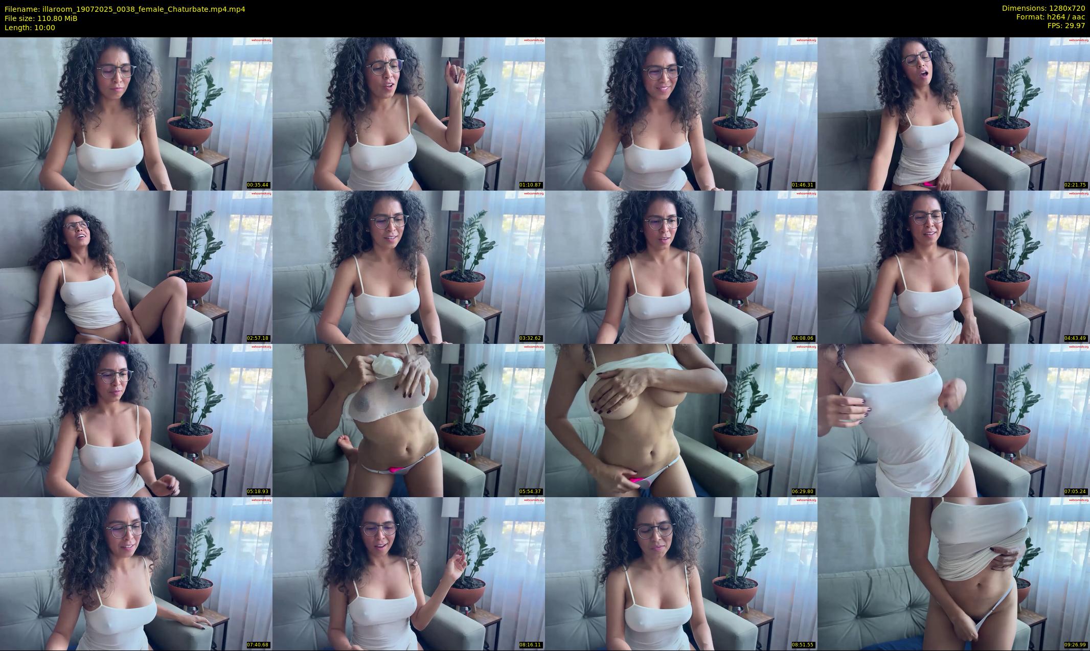 illaroom — 10 minute Chaturbate female cam show recording, 720p, Jul 19, 2025