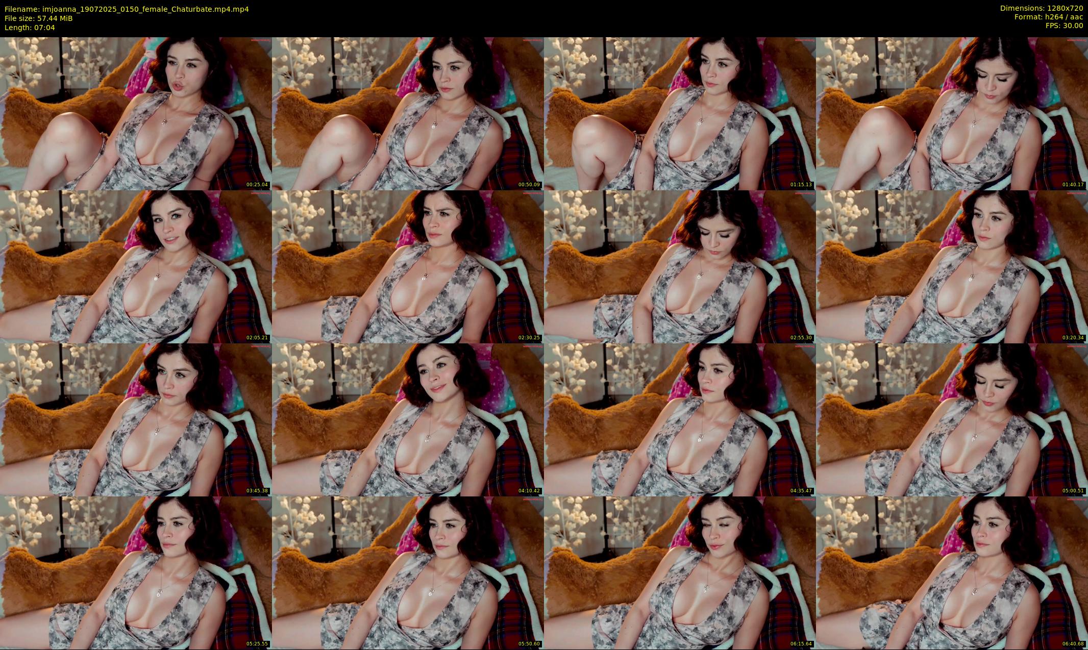 imjoanna — 8 minute Chaturbate female cam show recording, 720p, Jul 19, 2025