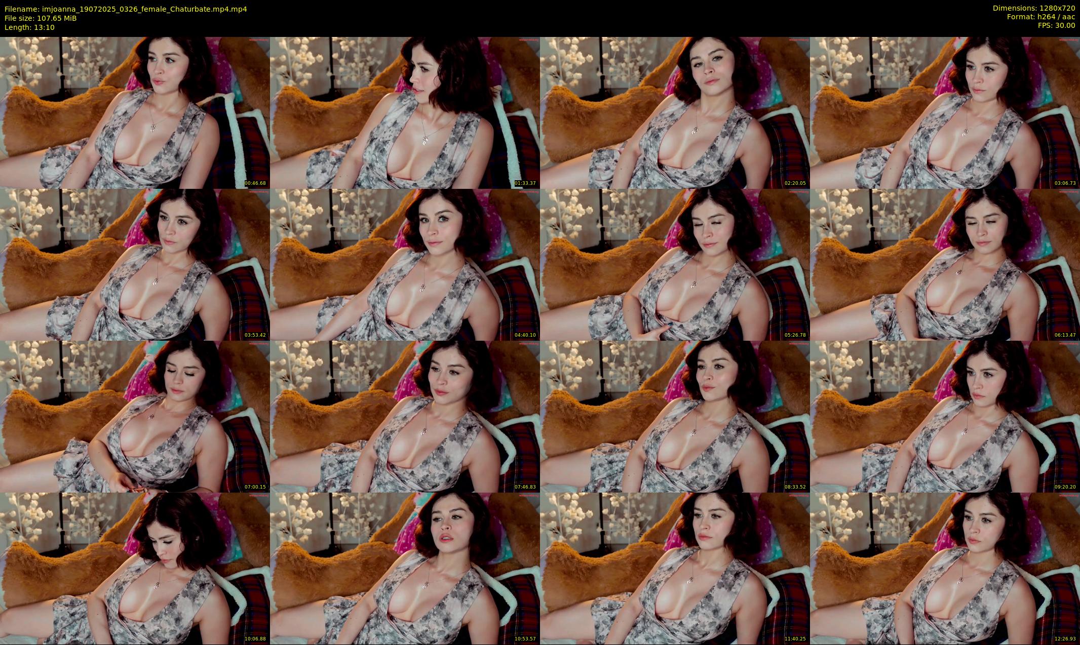 imjoanna — 14 minute Chaturbate female cam show recording, 720p, Jul 19, 2025
