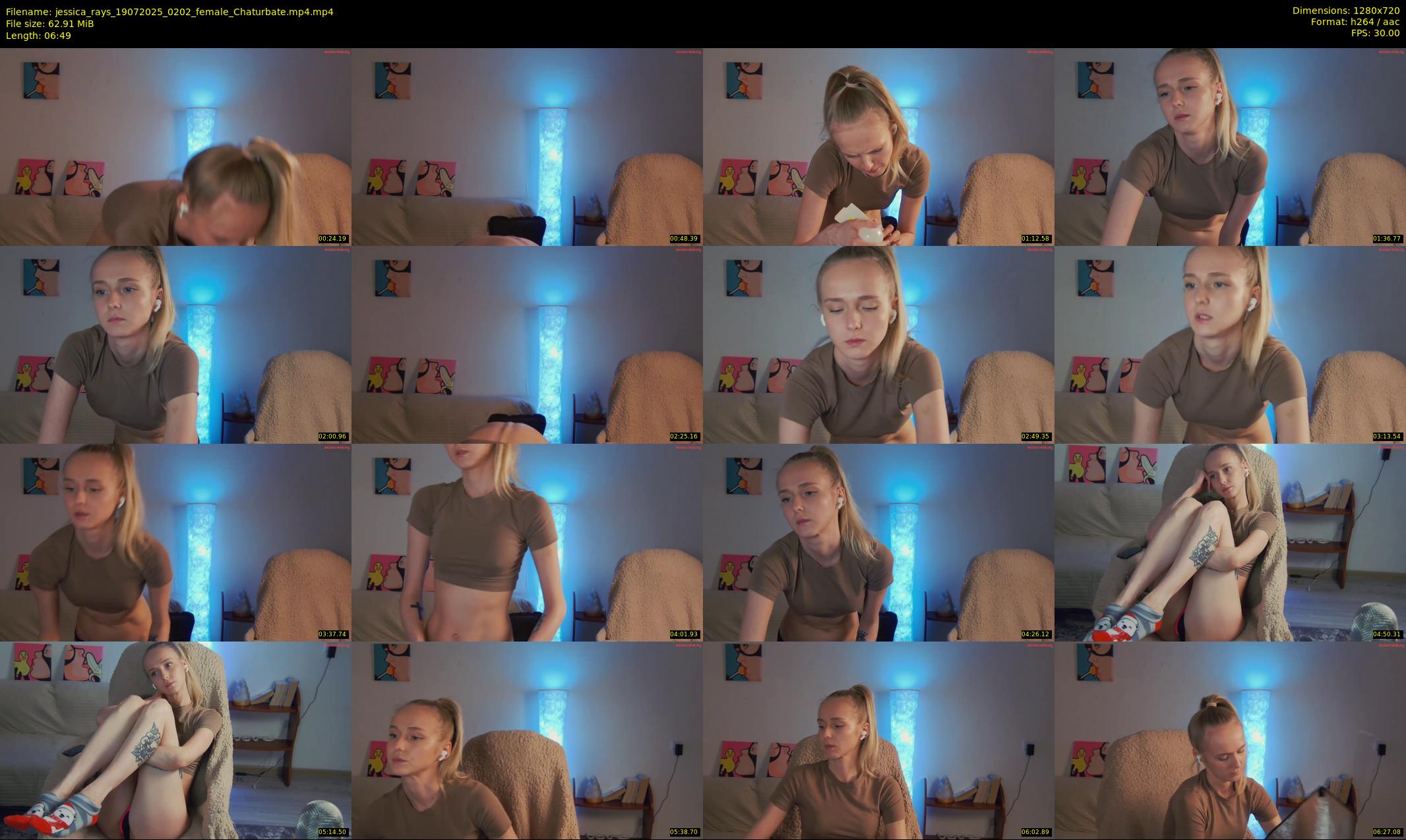 jessica_rays — 7 minute Chaturbate couple cam show recording, 720p, Jul 19, 2025