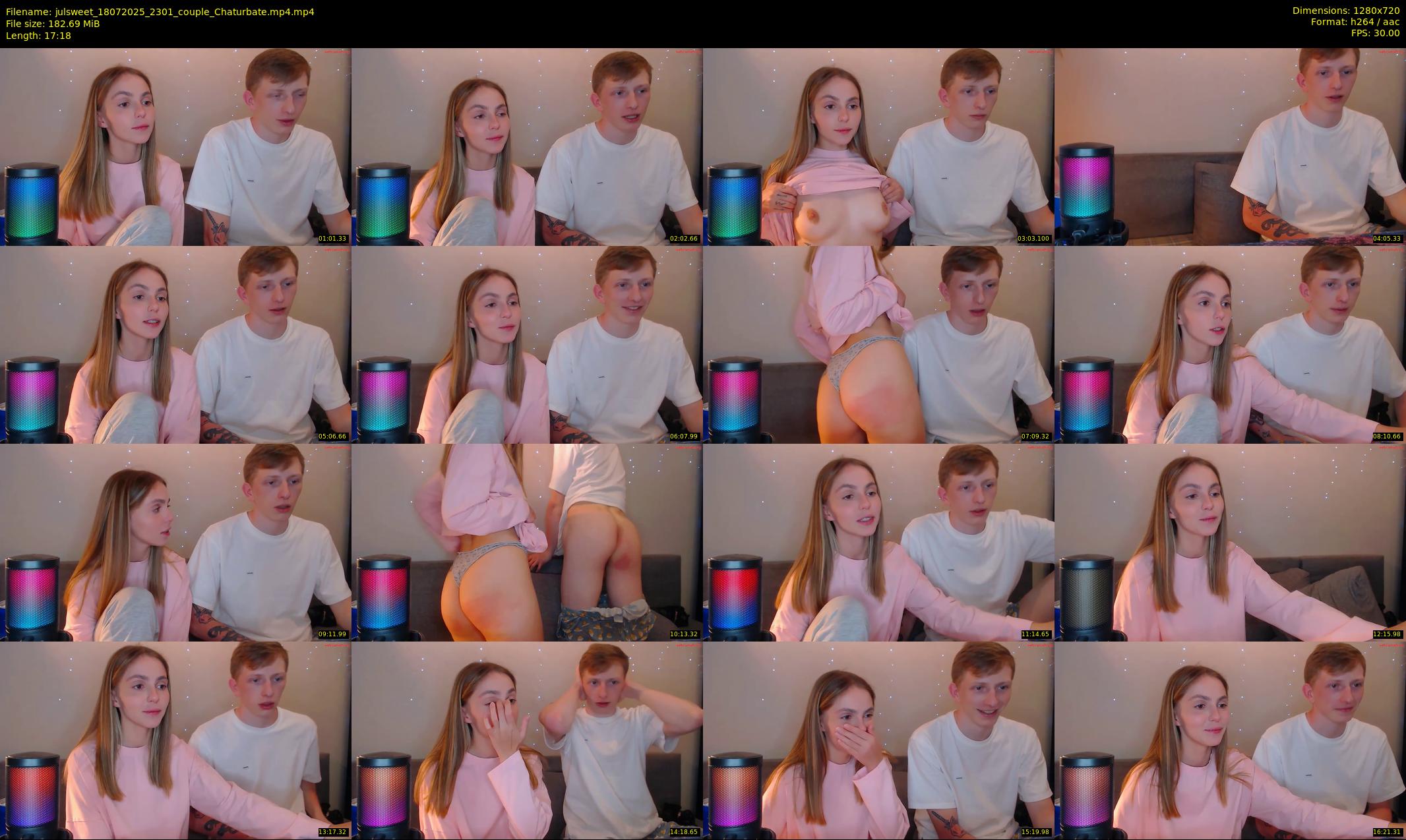 julsweet — 18 minute Chaturbate male cam show recording, 720p, Jul 18, 2025