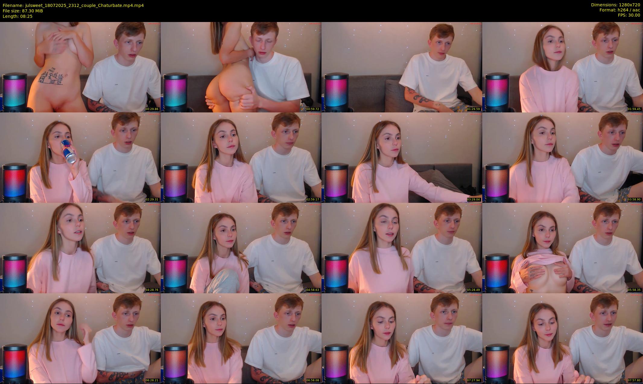 julsweet — 9 minute Chaturbate male cam show recording, 720p, Jul 18, 2025