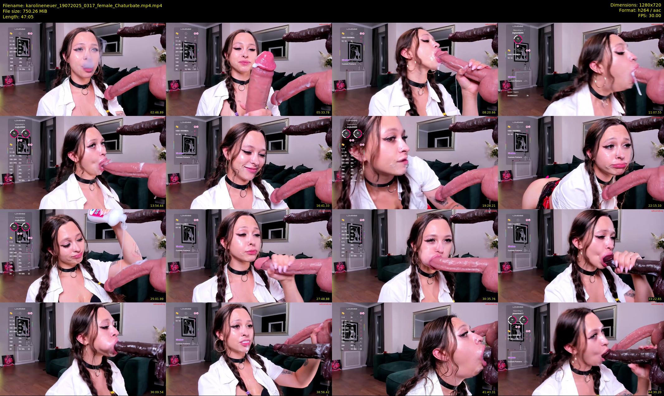 karolineneuer — 48 minute Chaturbate female cam show recording, 720p, Jul 19, 2025