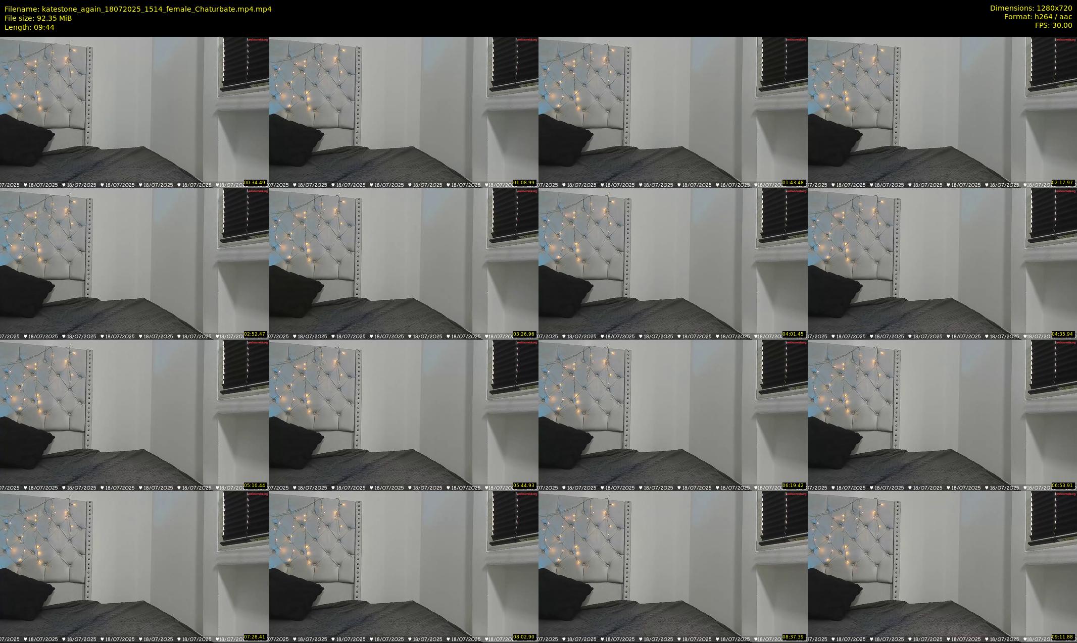 katestone_again — 10 minute Chaturbate female cam show recording, 720p, Jul 18, 2025