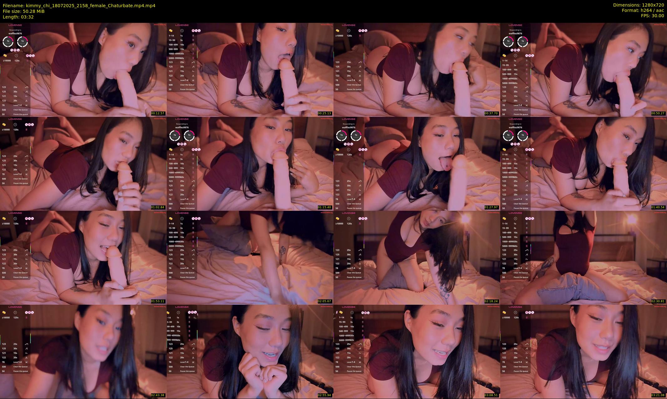 kimmy_chi — 4 minute Chaturbate female cam show recording, 720p, Jul 18, 2025