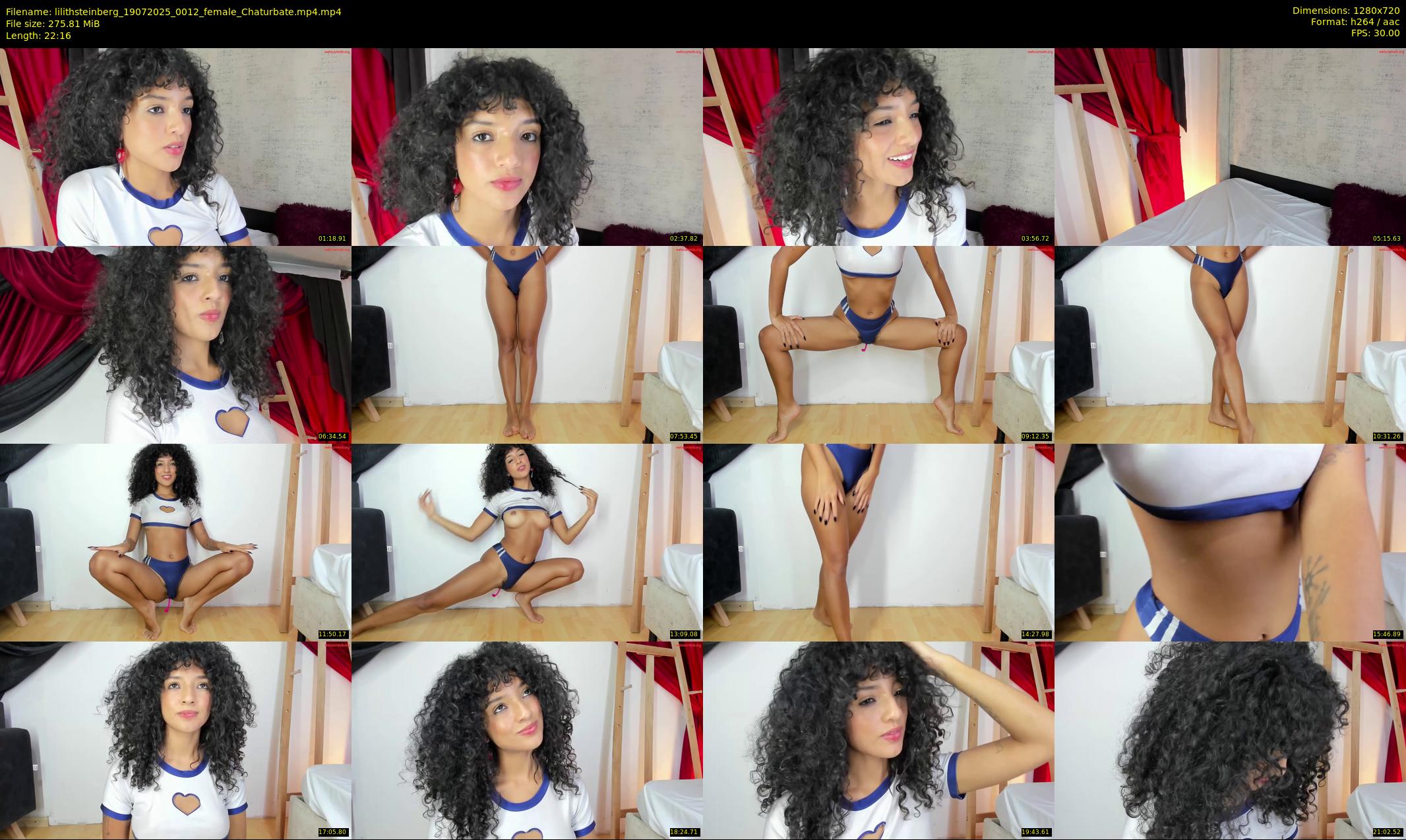 lilithsteinberg — 23 minute Chaturbate female cam show recording, 720p, Jul 19, 2025